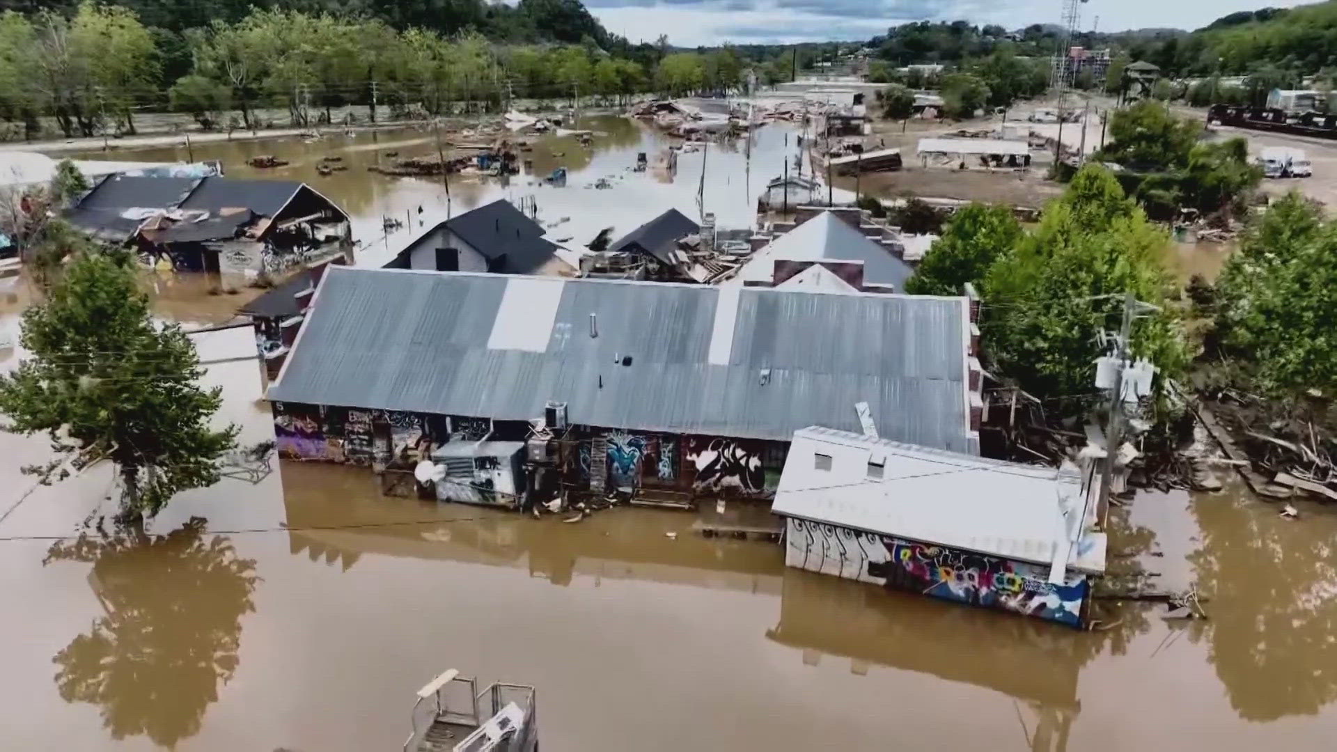 Thousands of people are still without power and water as areas of the city are completely underwater—trapping people without basic supplies.