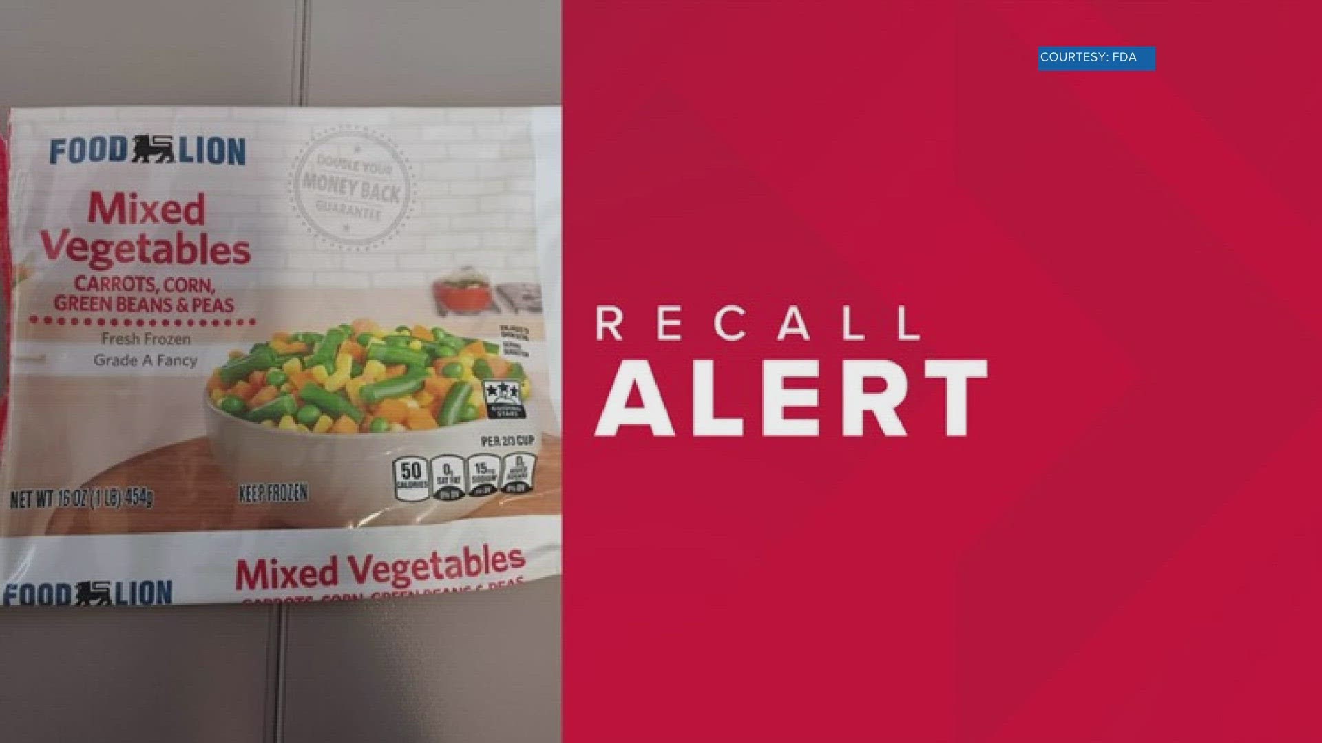 Frozen mixed vegetables, corn recalled due to listeria concerns