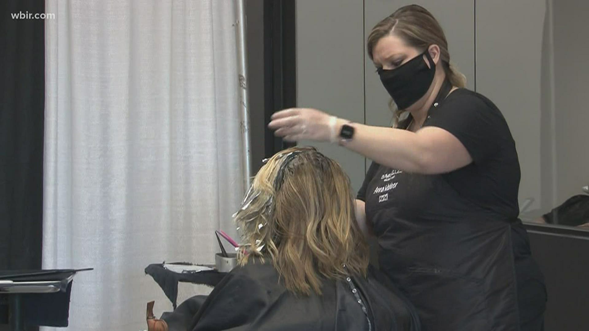 10News reporter Katie Inman spoke to a salon owner who said they are taking extra precautions with customers.