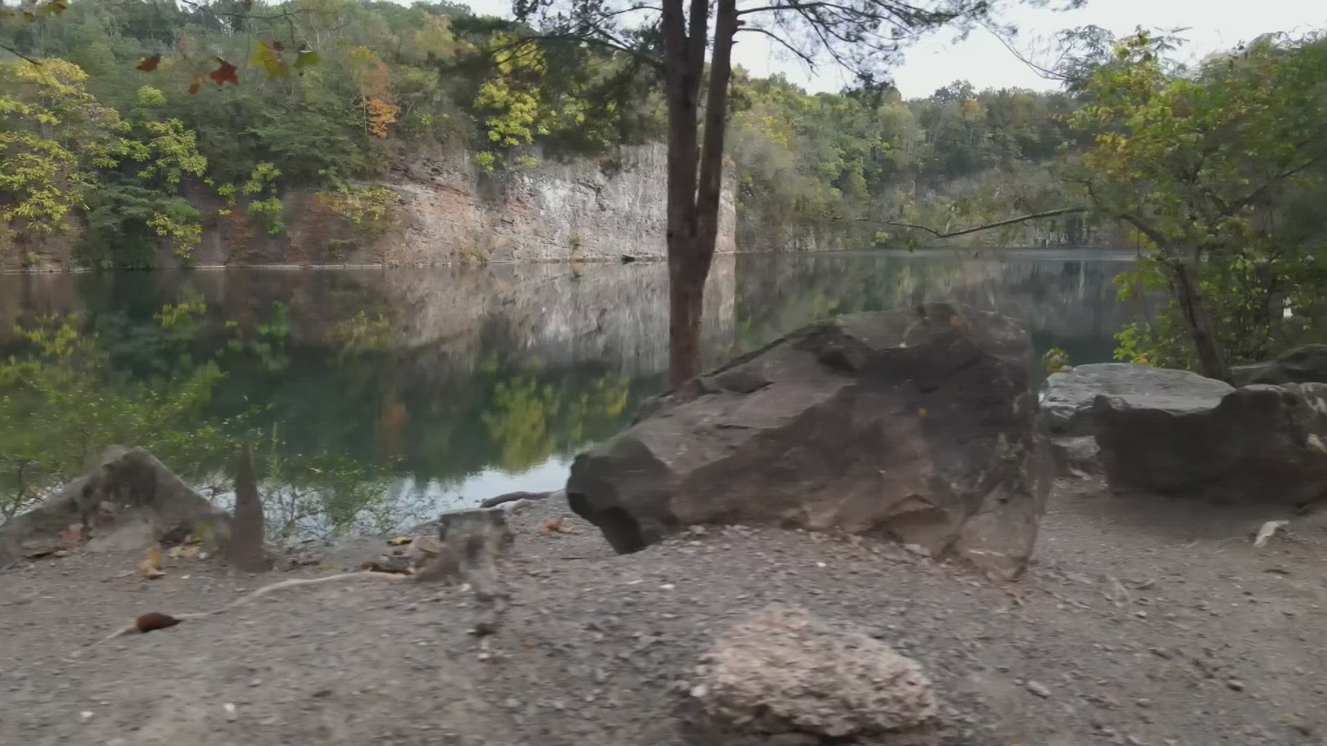 The City of Knoxville said the amenities of the quarry are expected to open late this fall.