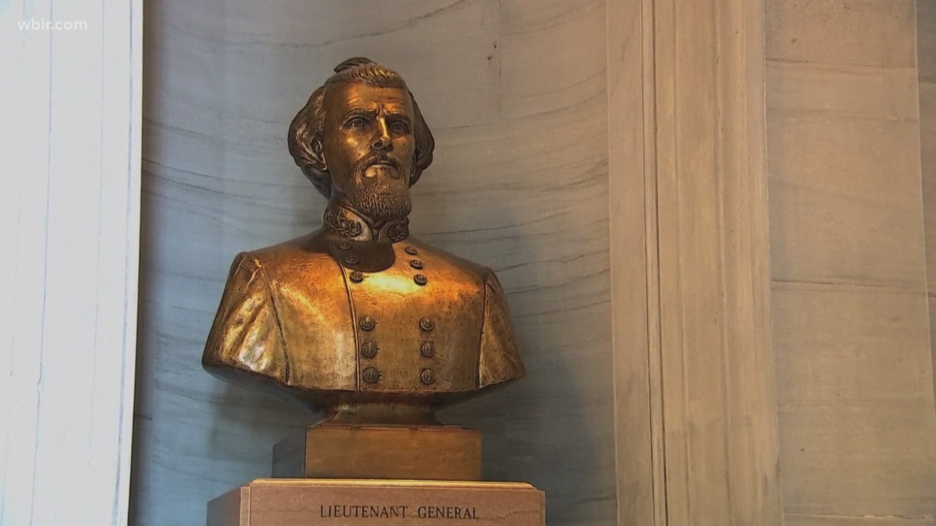 The Capitol Commission voted Thursday to move the bust of the Confederate general and KKK leader to the state museum. And it's not the only one.