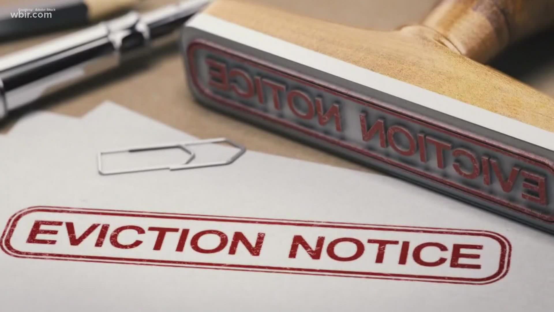 Renters may face evictions starting this weekend after a federal moratorium on them ends on Saturday.