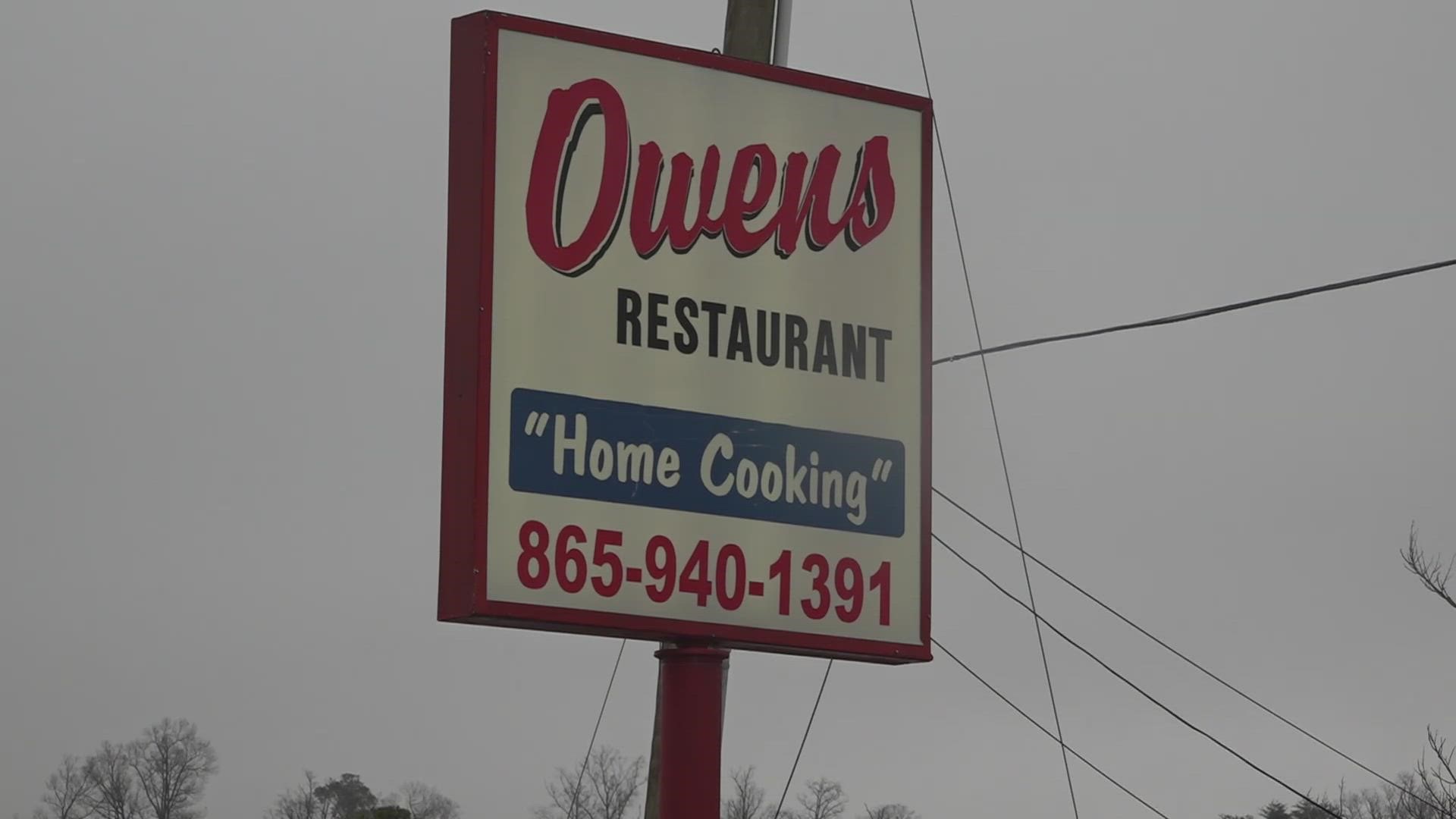 Owens Restaurant hosted a spaghetti fundraiser to help Michael Williams' daughter and her family.