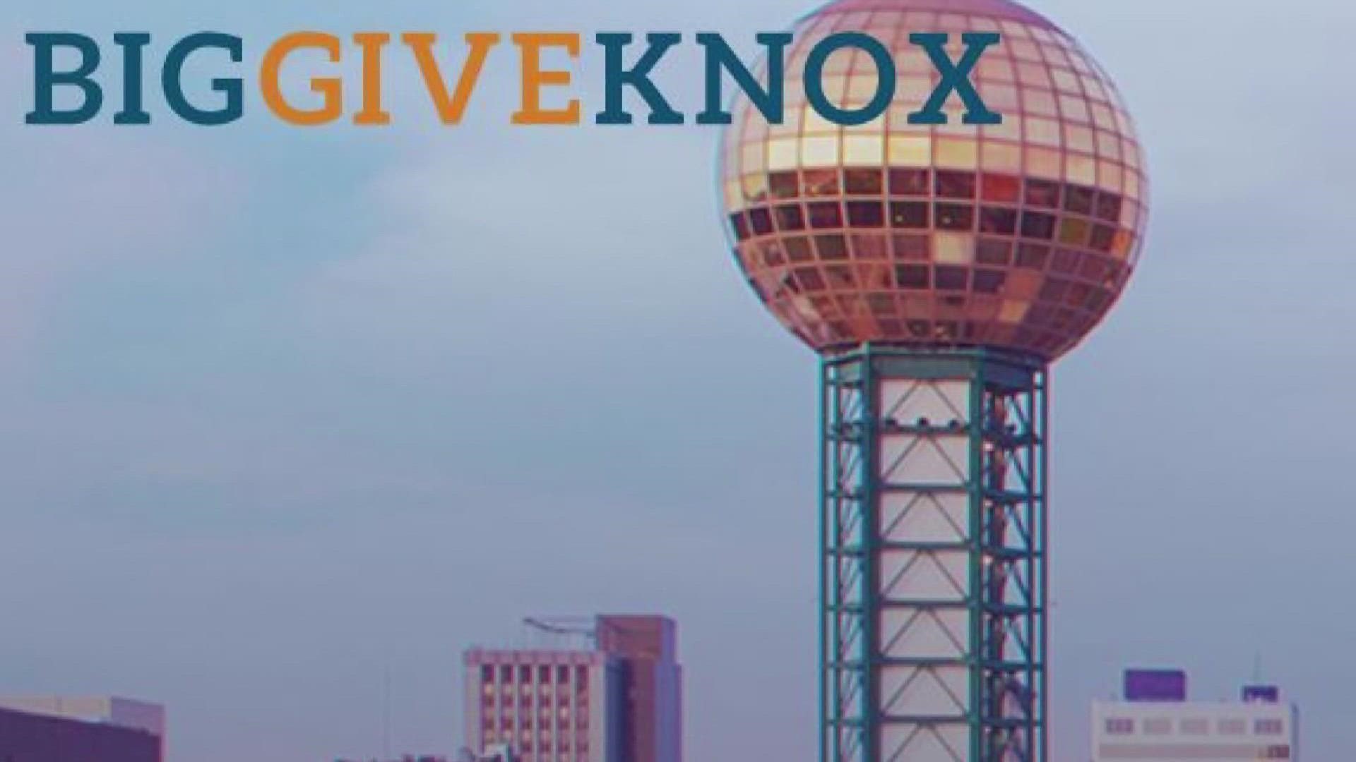 Big Give Knox raised more than $260,000 on Tuesday, benefiting 87 East Tennessee charities.