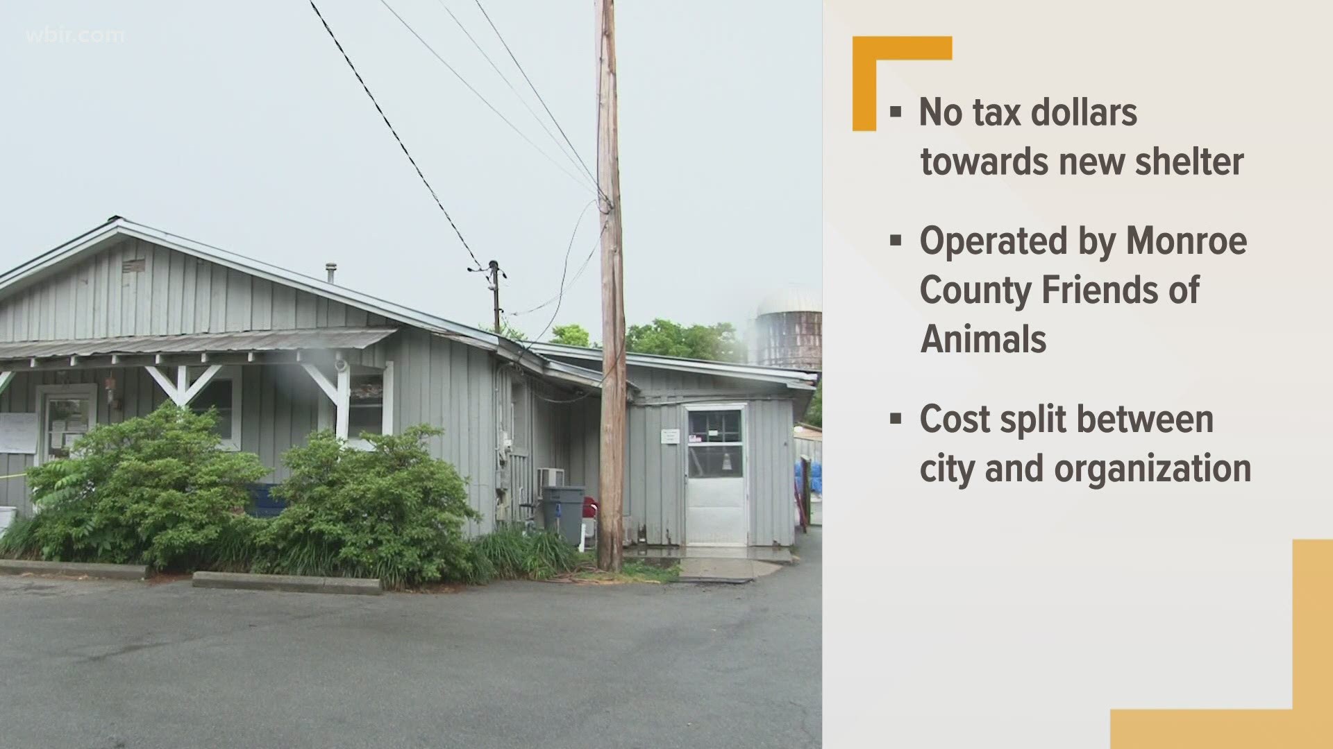 Under the new agreement, no tax dollars would go towards the new shelter.