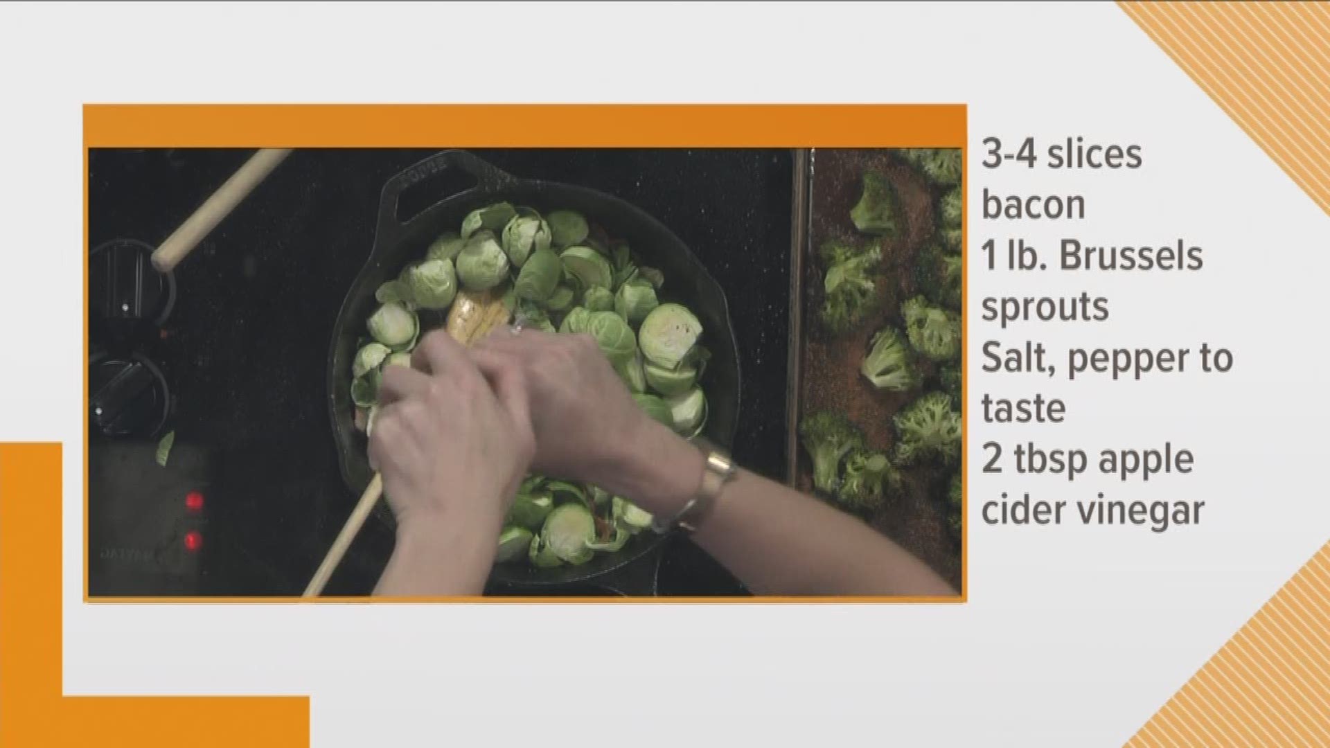 Angie Tillman with Blount Memorial Hospital shows three different, quick ways to prepare vegetables for your family.