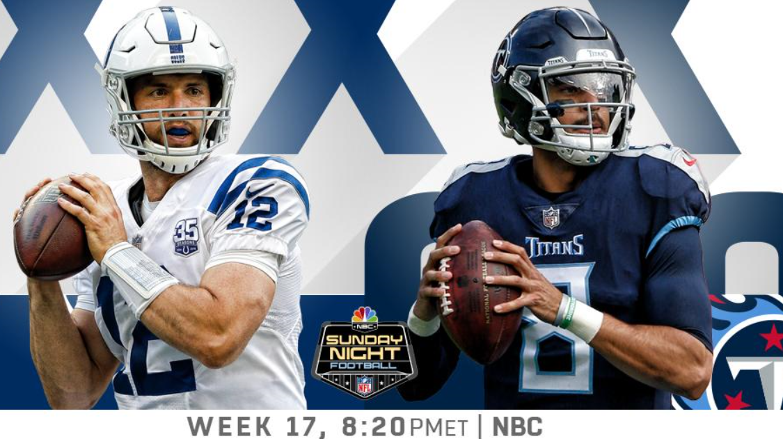 Thursday Night Football': Colts vs. Titans