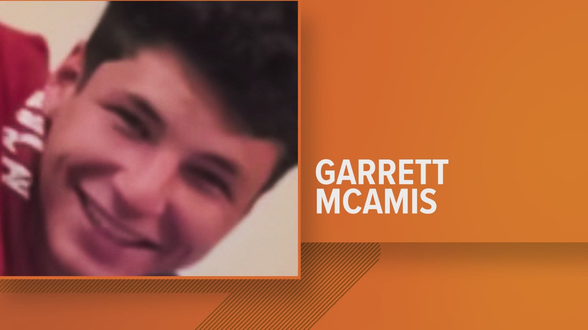 Garrett McAmis was last heard from on Friday, Oct. 13, according to the Blount County Sheriff's Office.