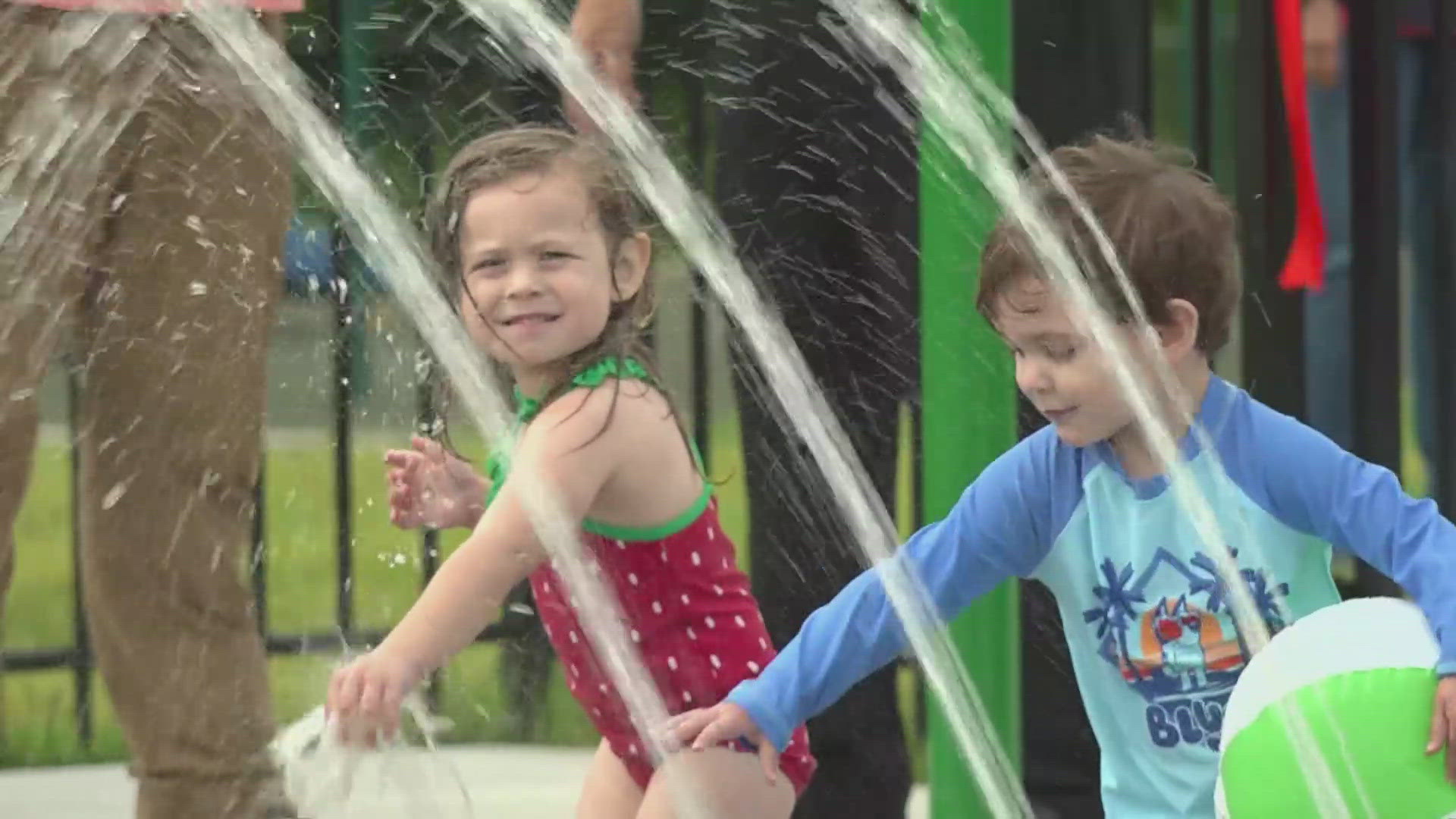 Knox County leaders inaugurated a new splash pad at French Memorial Park, completing coverage in all four geographic areas.