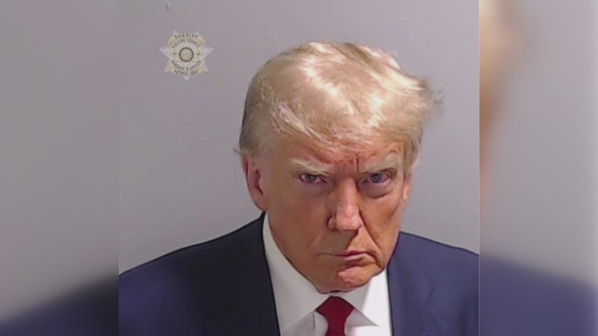 Former President Donald Trump made history on Thursday night as he stood for his mugshot.