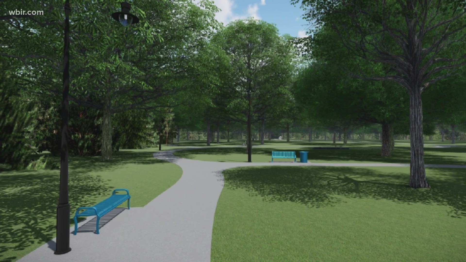 Scenic and rolling Morningside Park will get a major makeover thanks to BlueCross BlueShield.