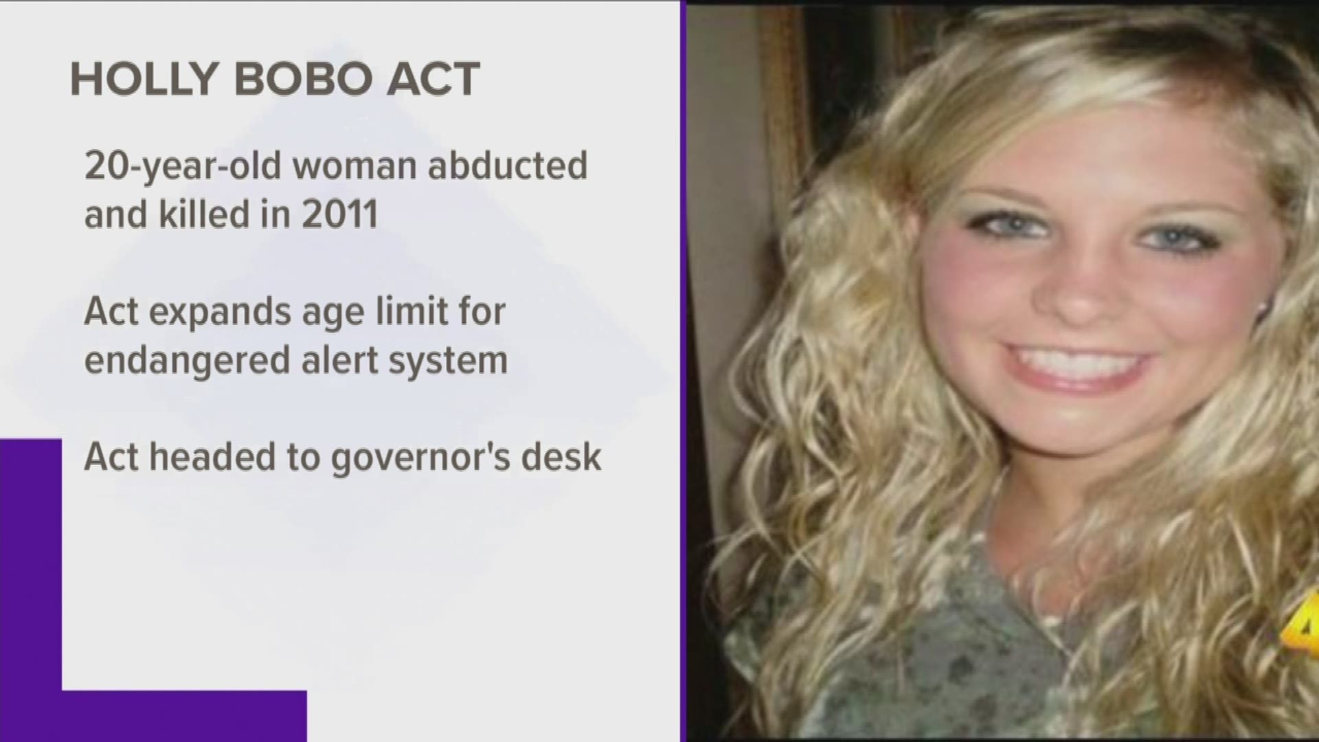 Tennessee lawmakers are expanding the age limit tied to the endangered alert system.