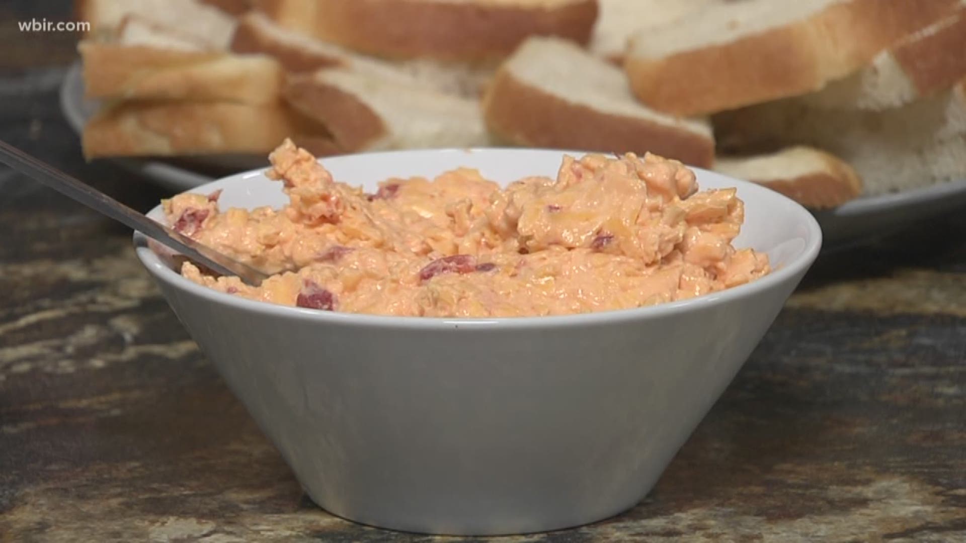 Miss Olivia shares her recipe for a southern staple, pimento cheese spread.