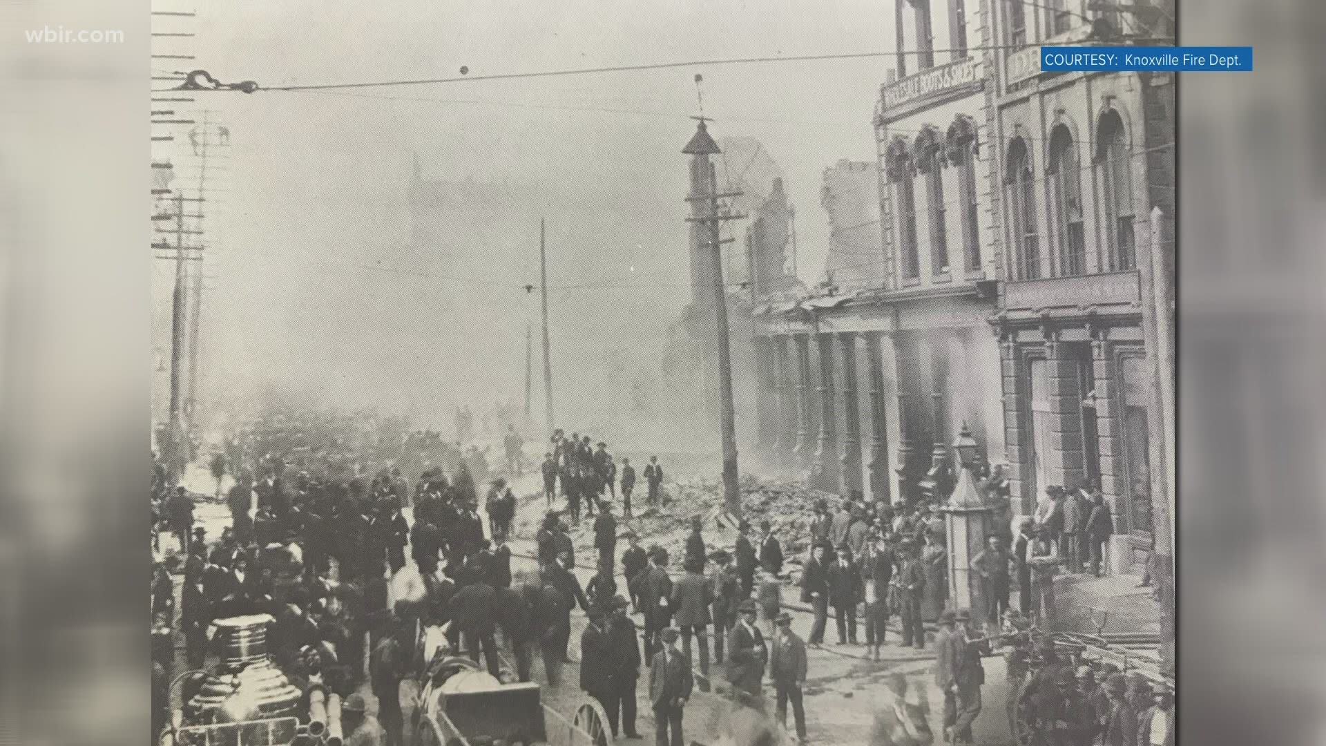 Thursday marks 124 years since the biggest and most damaging fire in Knoxville history.