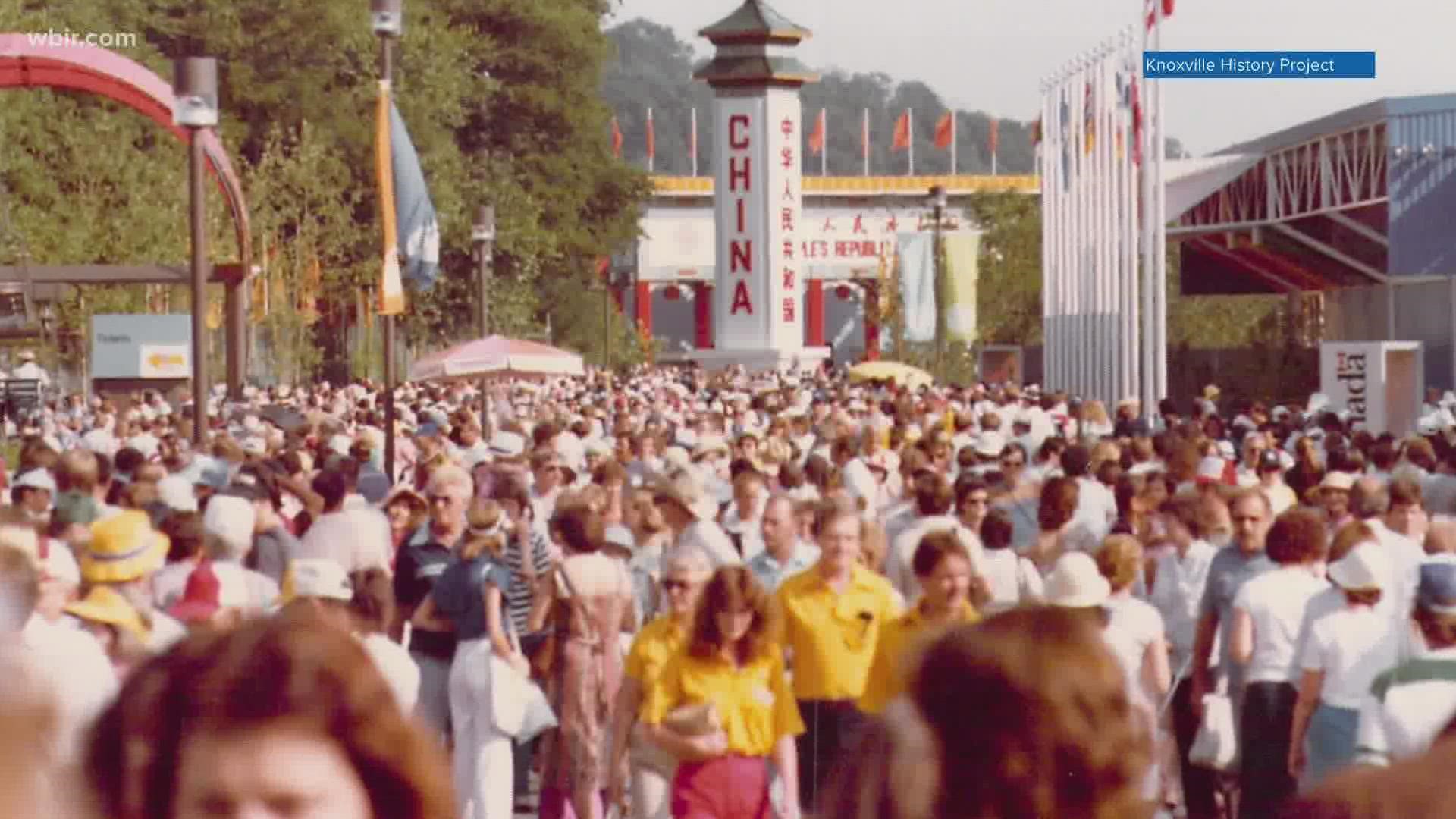 People sent the Knoxville History Project over 1,000 photos from the 1982 World's Fair.