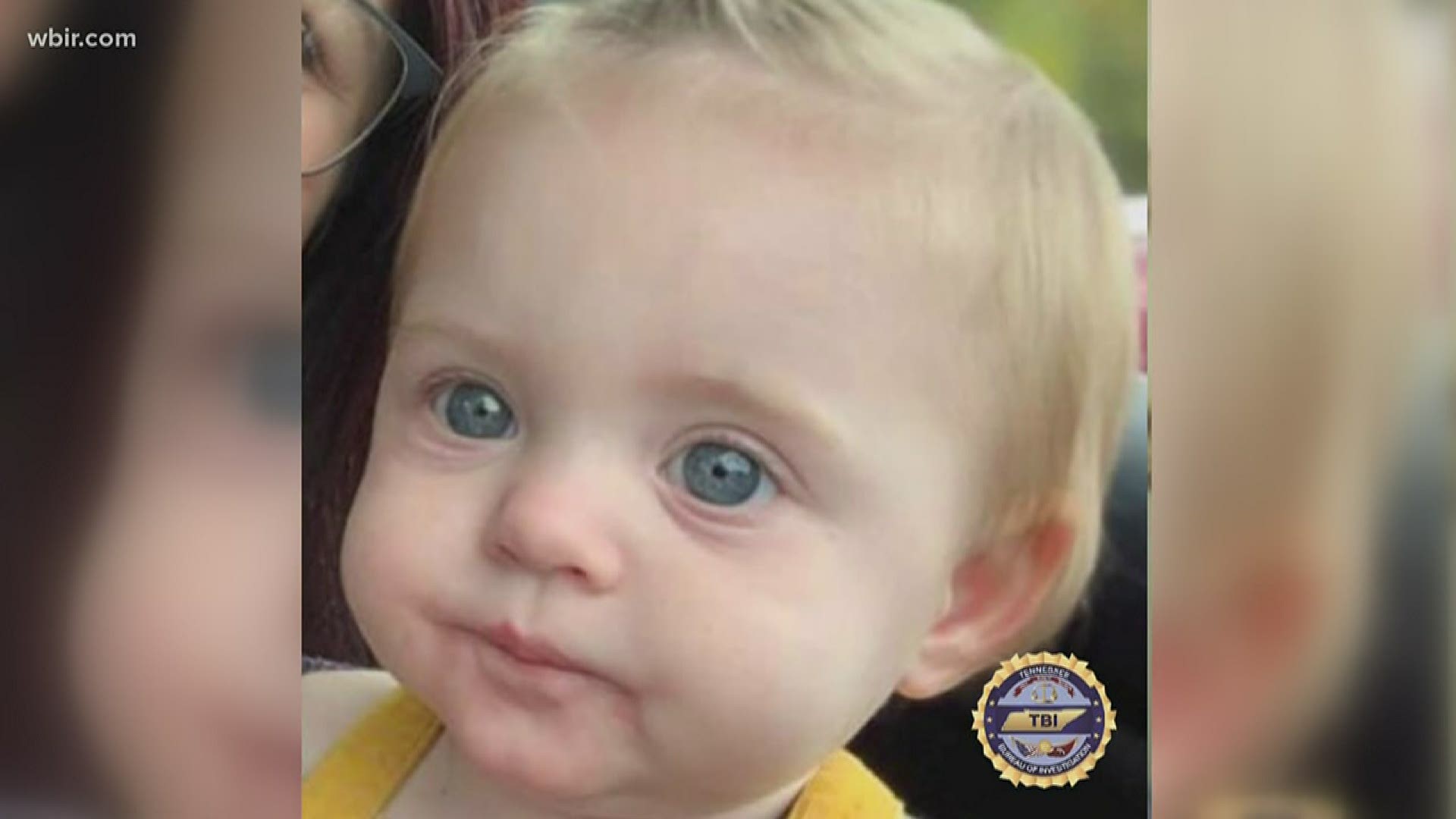 TBI agents found the remains of 15-month-old Evelyn Boswell on the property of a family member in March.
