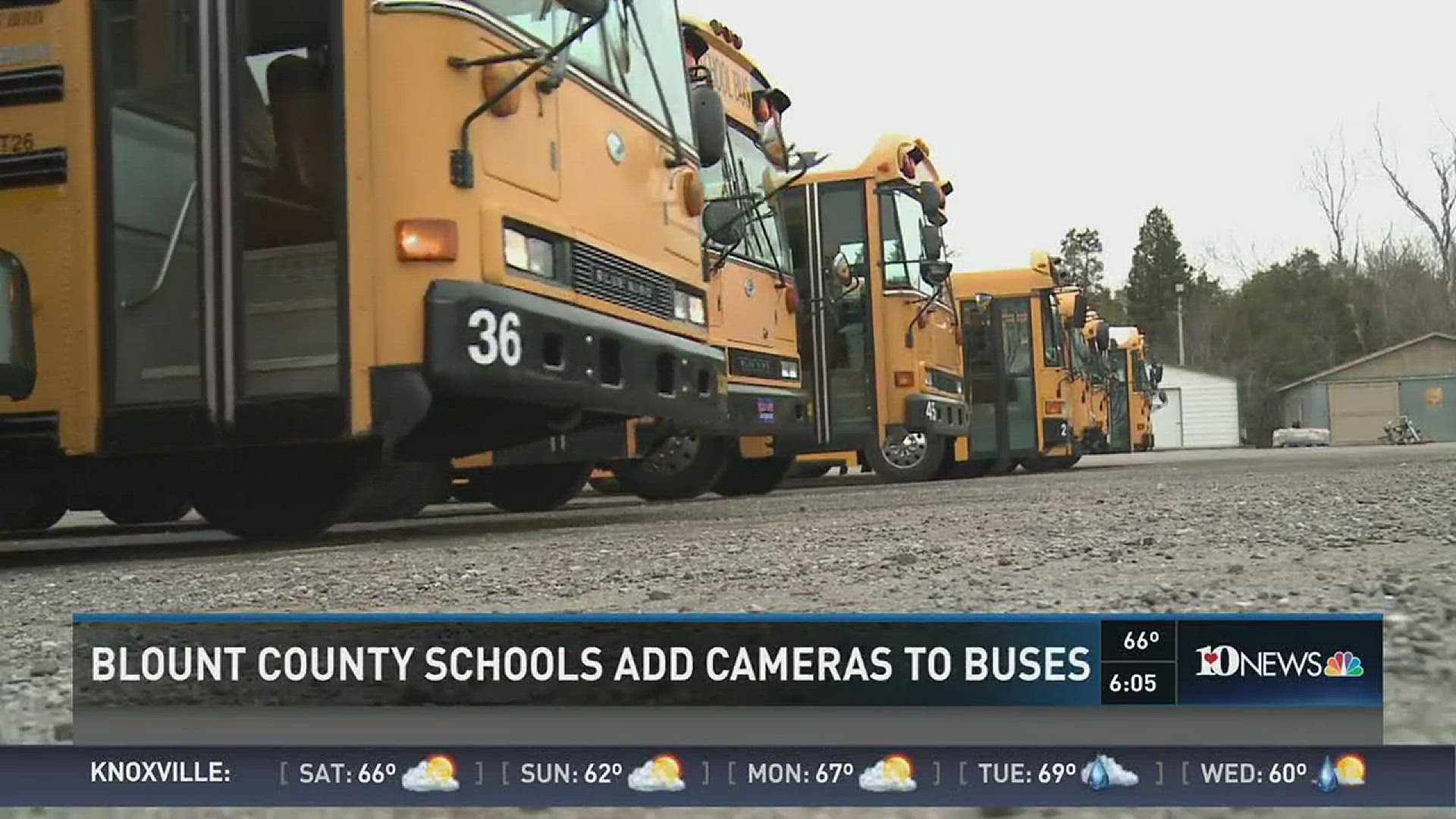 Blount county schools is taking a new step to keep kids safe on the bus.