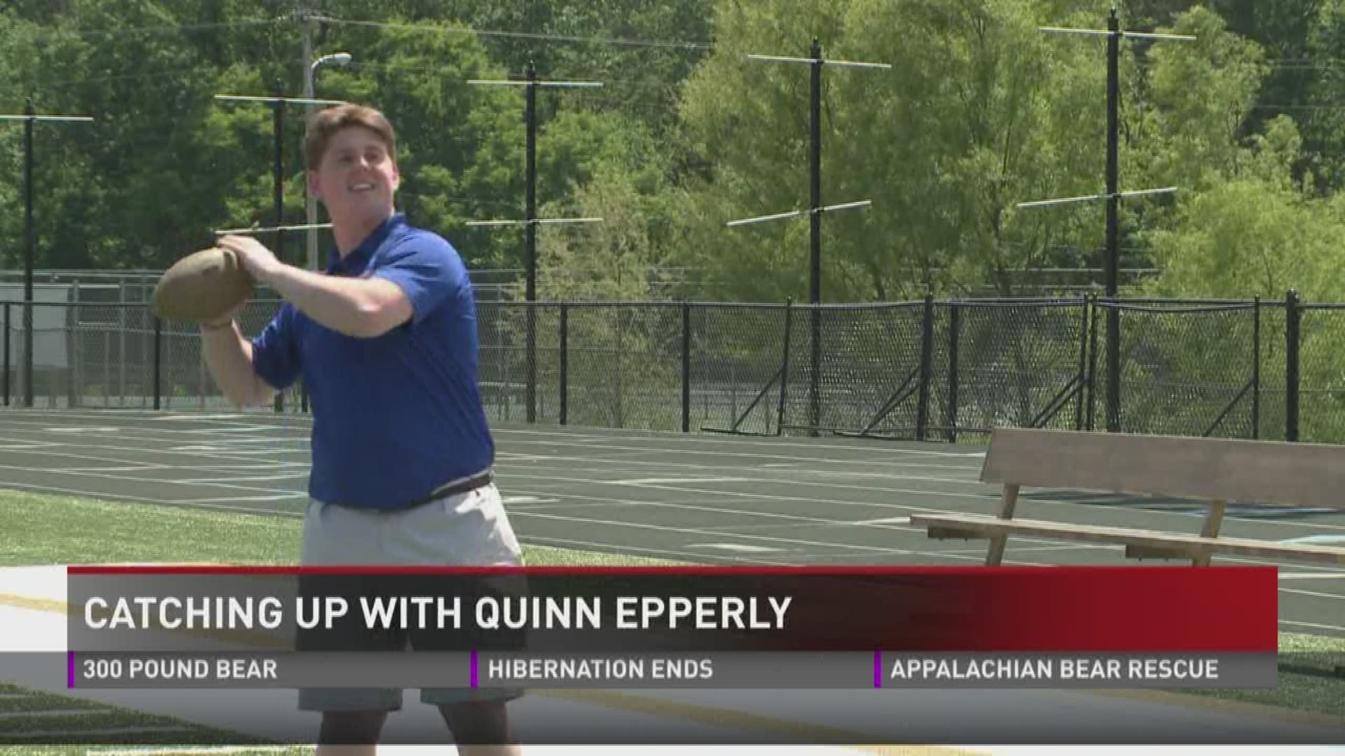 Former CAK and Princeton QB Quinn Epperly is headed to rookie minicamp with the Dallas Cowboys. WBIR 10Sports Reporter Luke Slabaugh caught up with him before he left Knoxville.