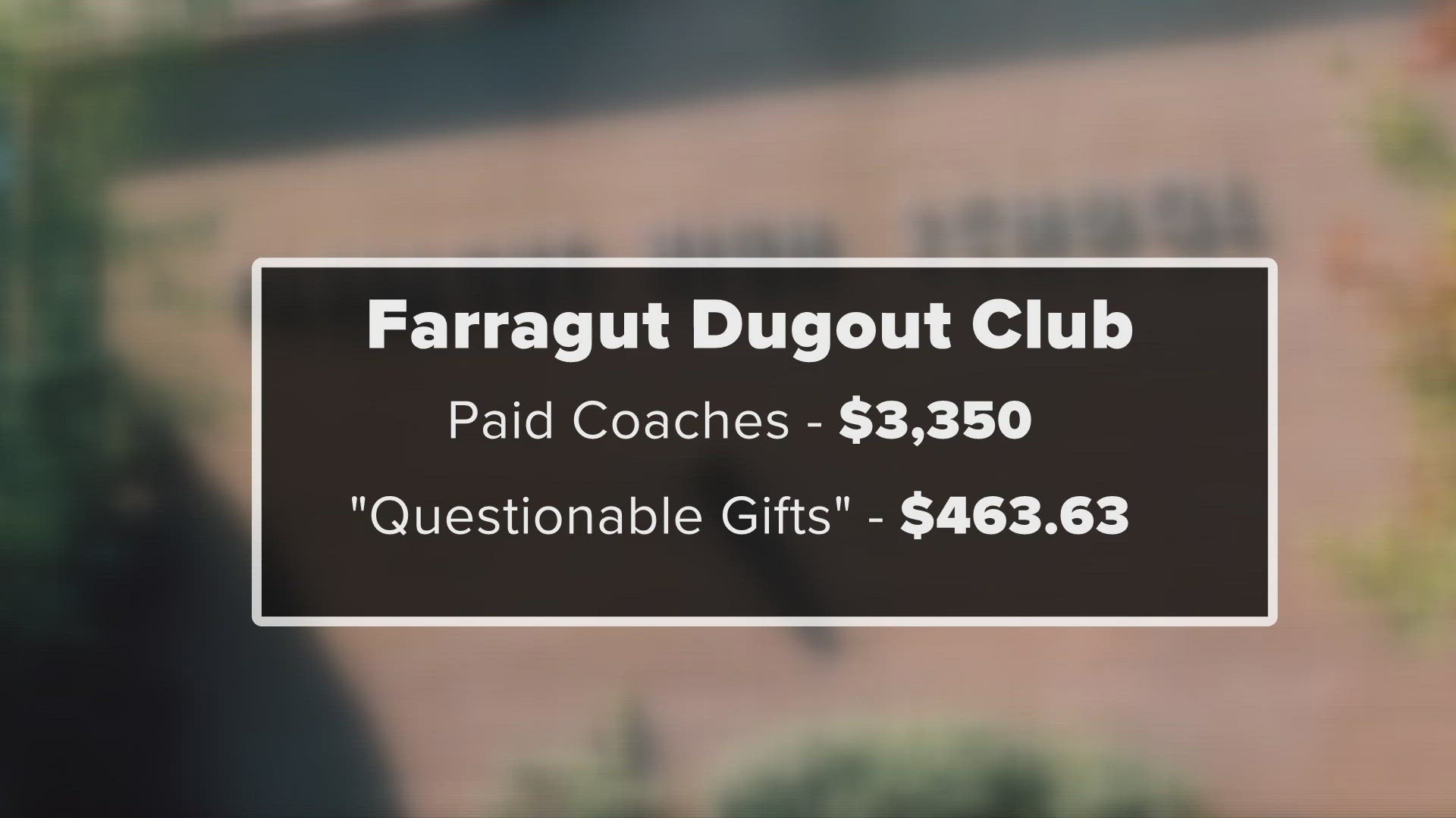 The Tennessee Comptroller's Office released two reports on Friday — one on the Farragut Dugout Club and the other on the Farragut High School Band.