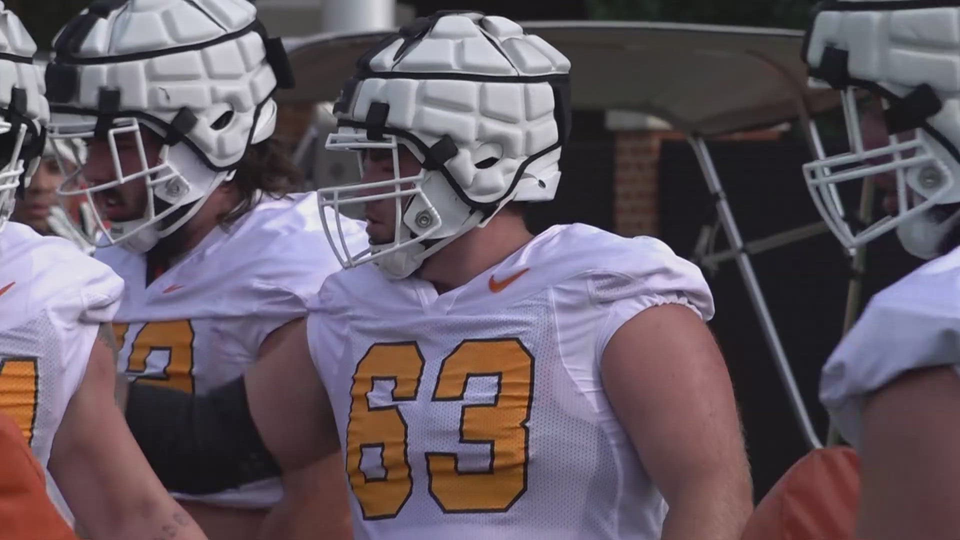 Tennessee senior linemen Tyler Baron and Cooper Mays are entering their senior seasons at UT, but they've been representing Knoxville way before that.