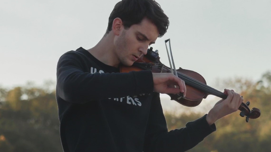 Ukrainian violinist finds safety in East Tennessee through music