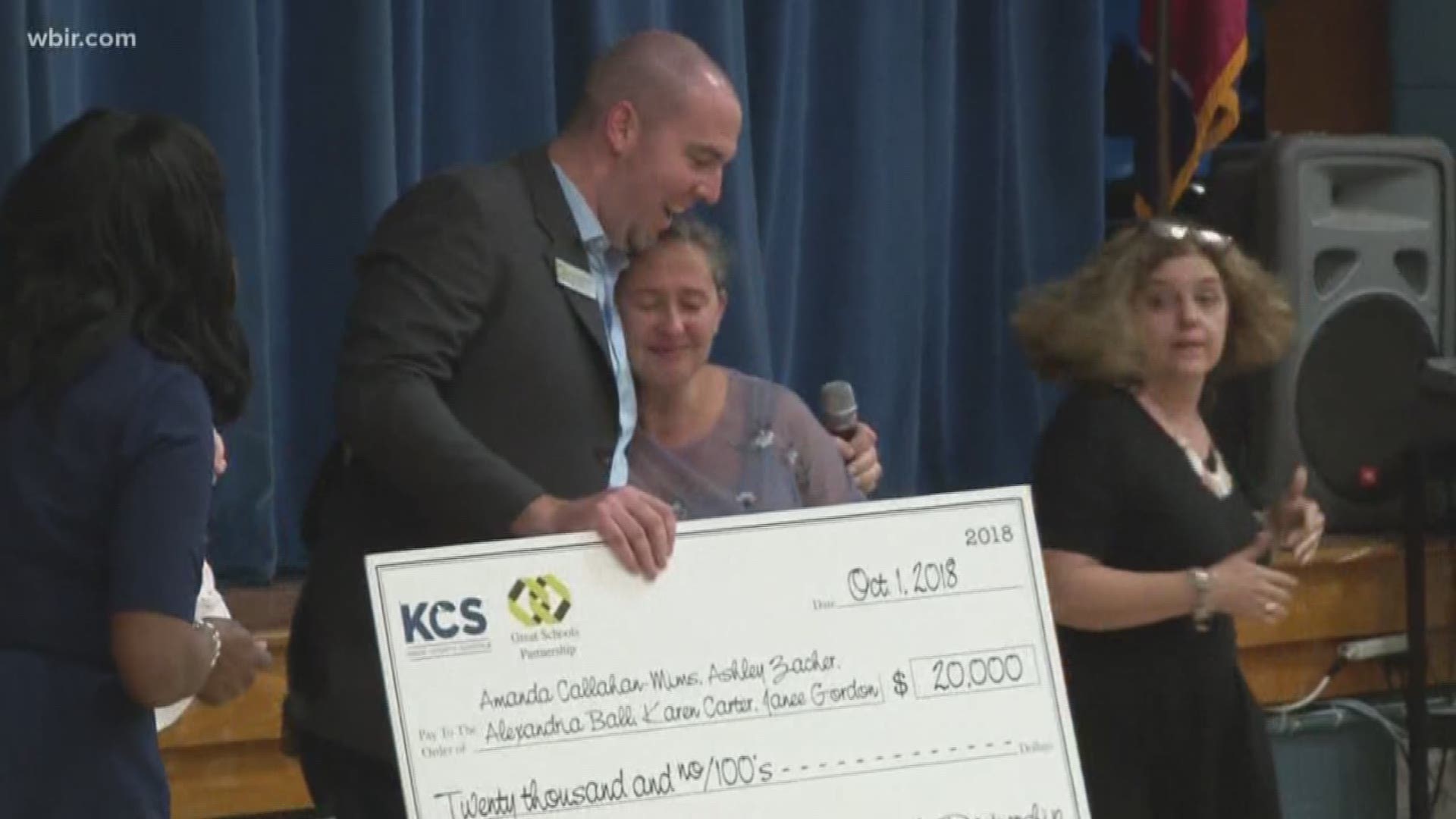 Teachers across Knox County are celebrating today - after receiving "Teacher-prenuer" grants to get their big ideas for their classrooms off the ground.