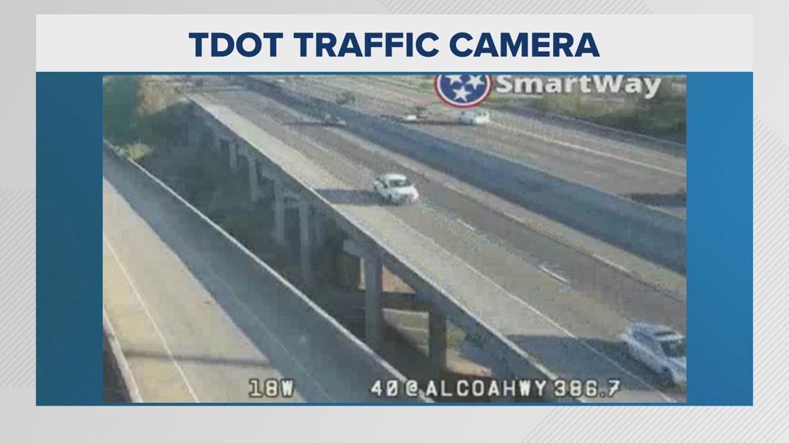 TDOT Lane closures planned for I40 West near downtown Knoxville on