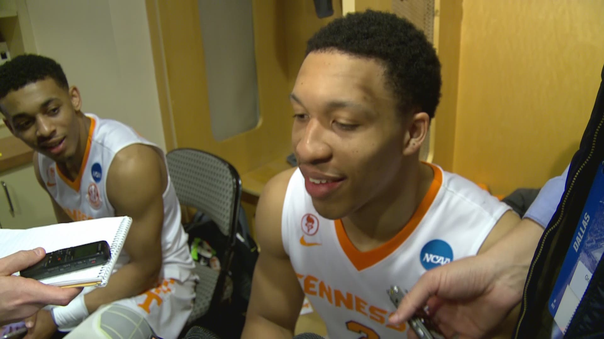 Grant Williams scored 14 points and pulled down 9 rebounds in Tennessee's NCAA Tournament first round win.