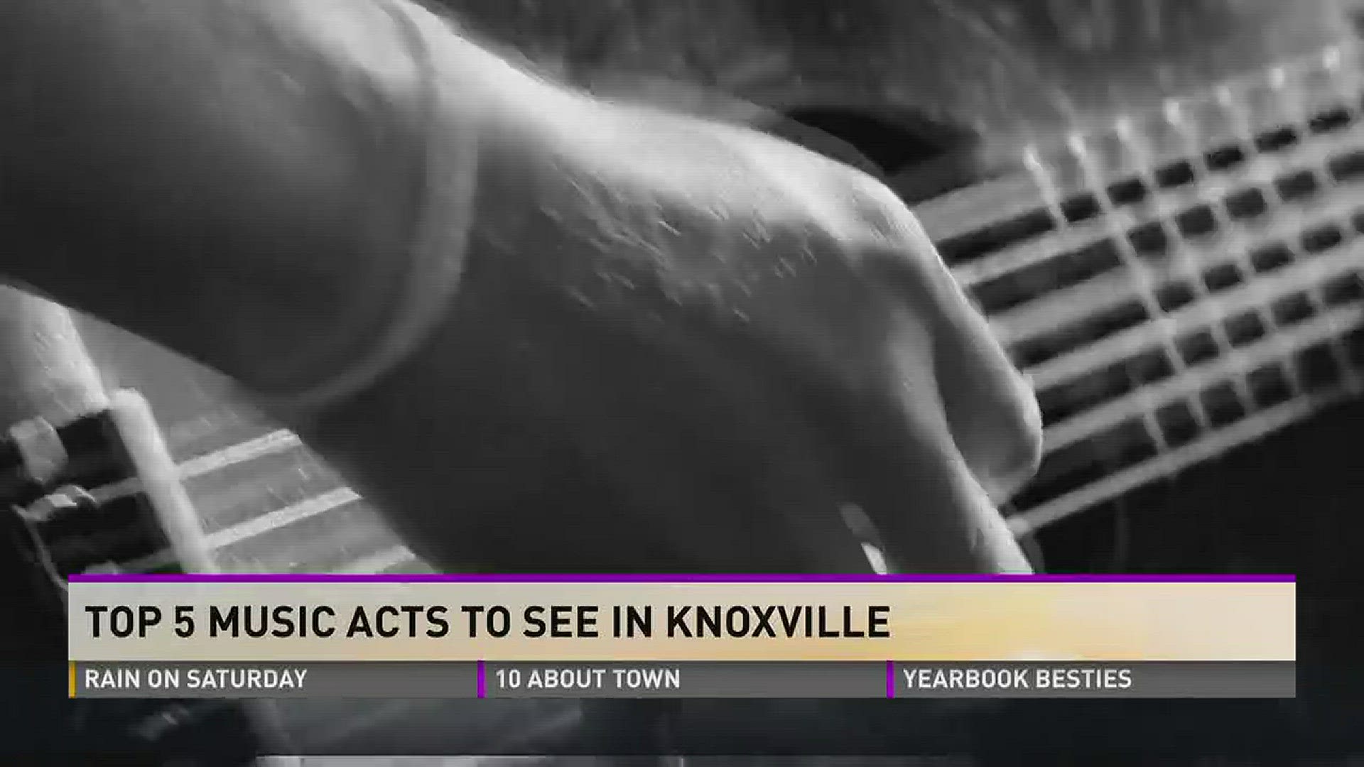 Top 5 Music Acts To See In Knoxville