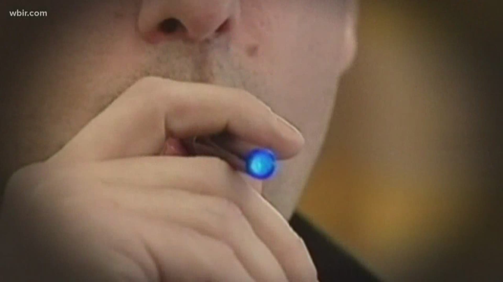 In a 2017 survey, nearly a third of Knox Co. high school students said they tried vaping.