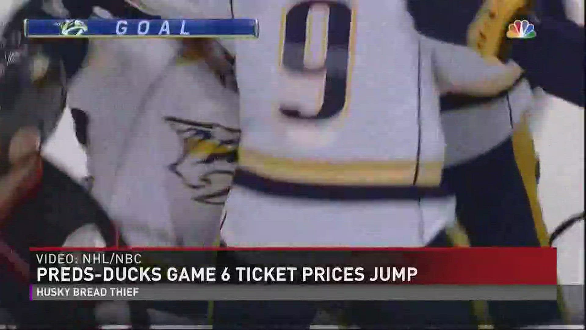 It'll cost you at least $300 to get in the door to watch the Nashville Predators potentially make history.