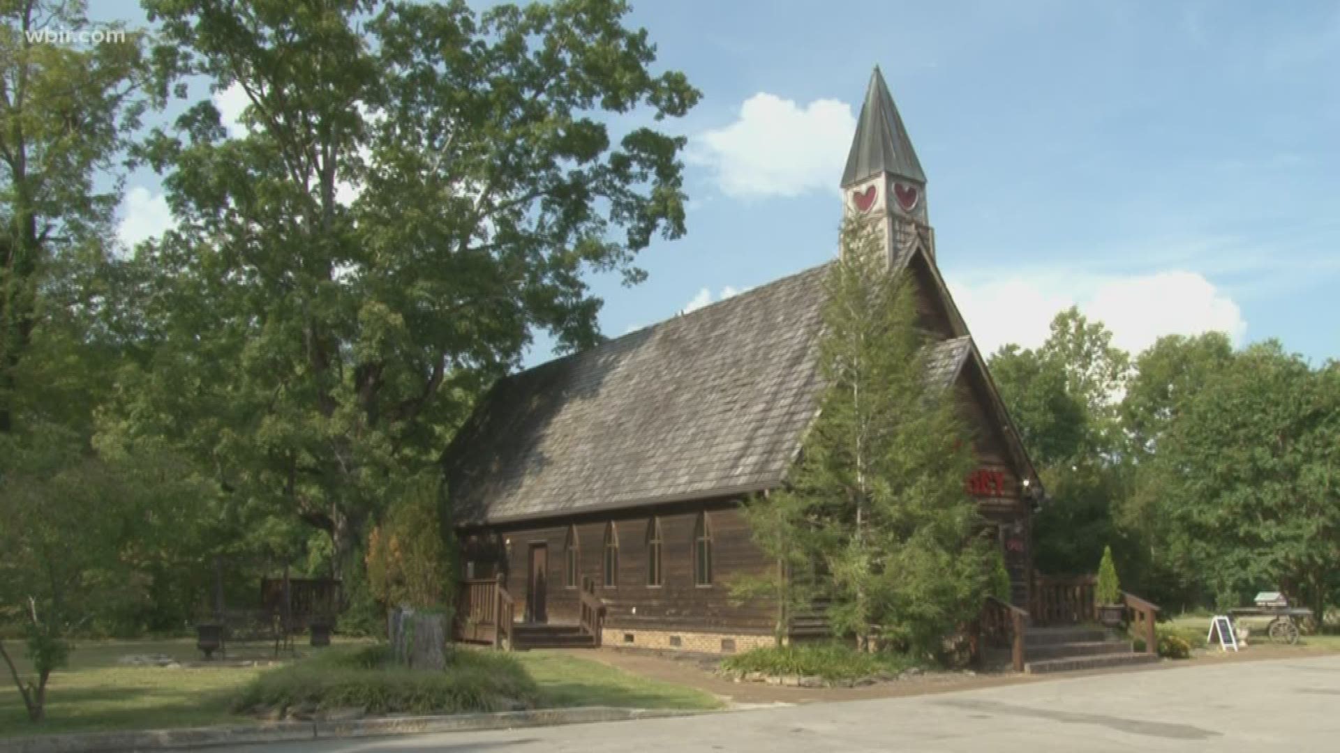 The Townsend Abbey is a former wedding chapel that still throws a wedding or two, but it's transformed from wedding ceremony  to more of a reception feel.