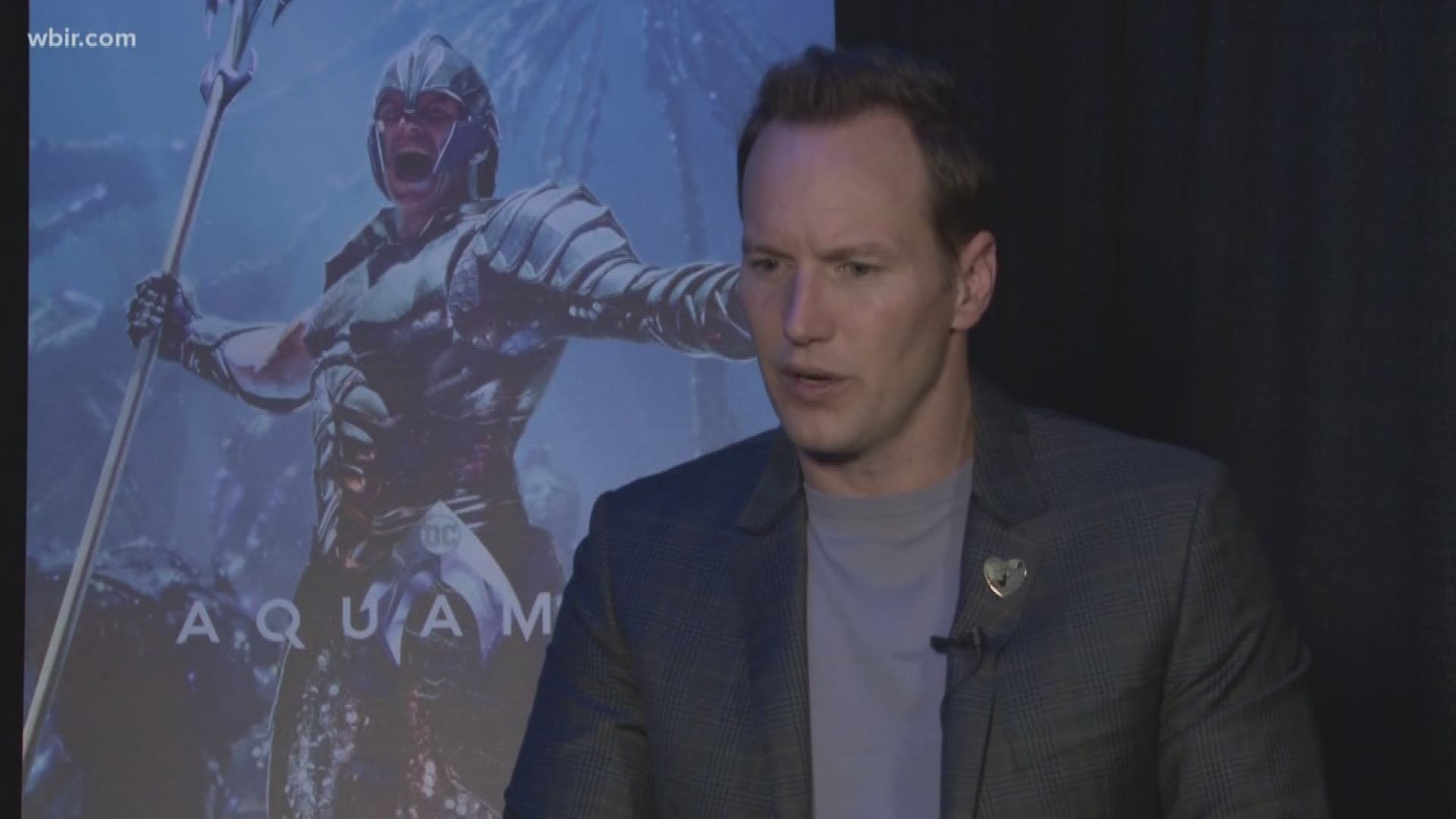 Actor Patrick Wilson talks about 'Aquaman', family and the Tennessee Vols