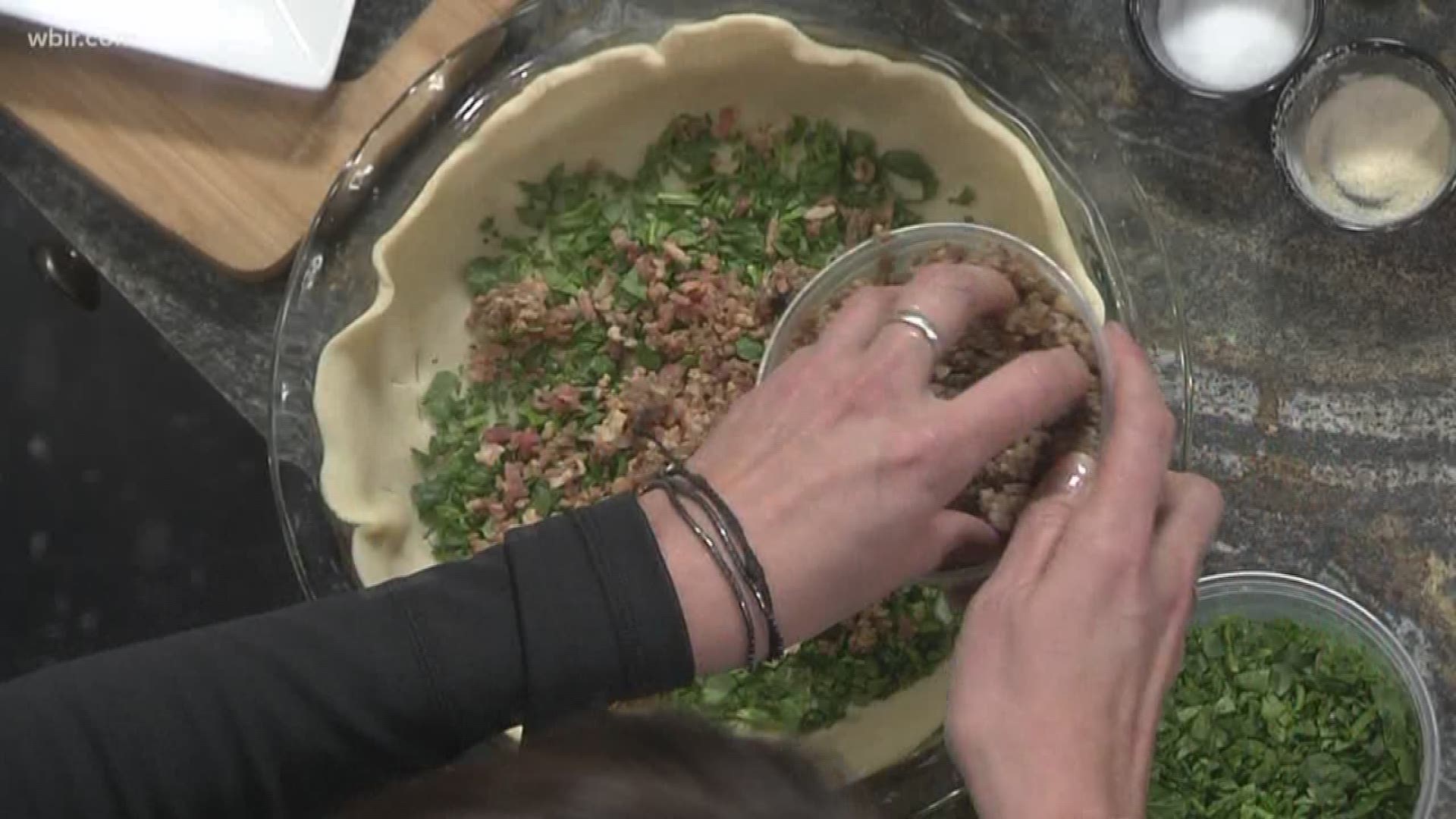Buffalo Mountain Grille shares a personal recipe for a family quiche, perfect for Easter get-togethers.