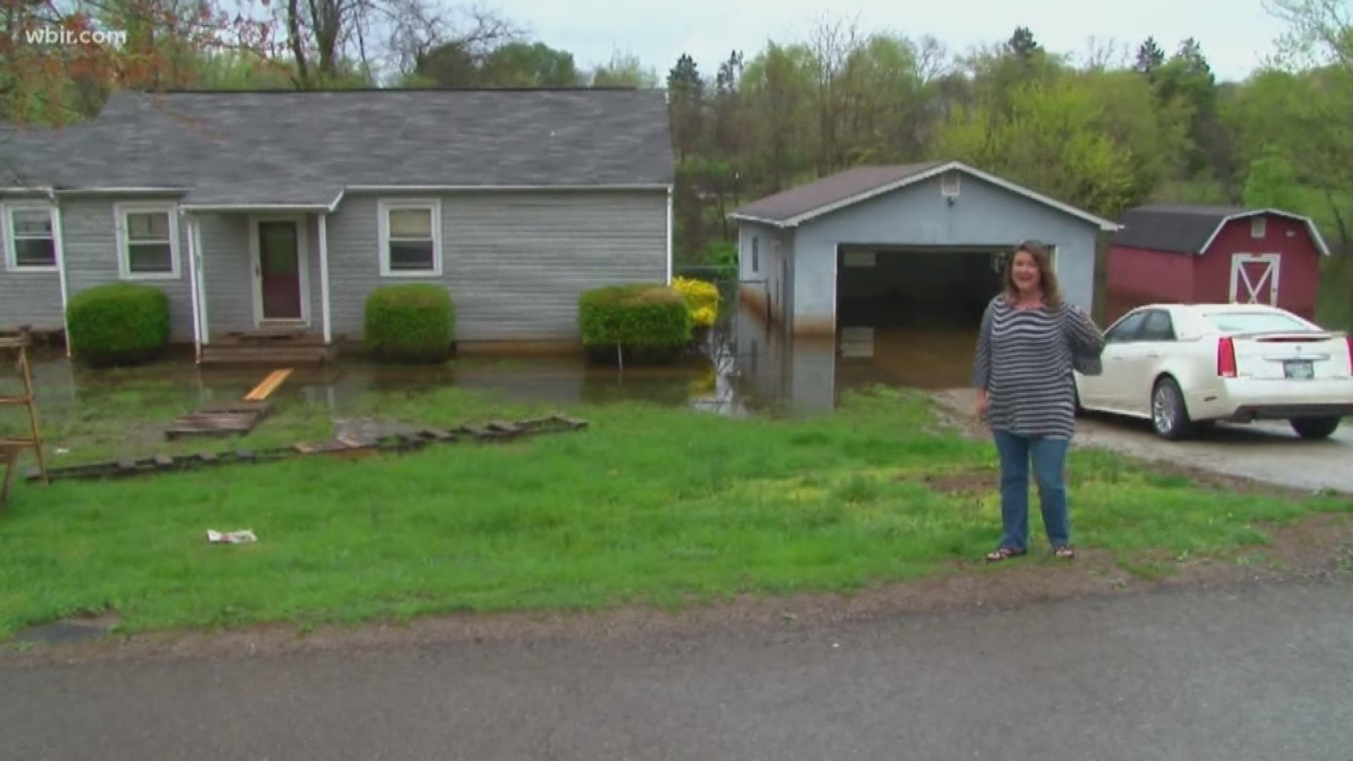 For some Anderson County homeowners, winter's  flood waters have never receded.