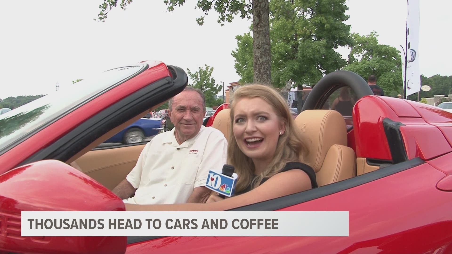 Harper Auto Square's Cars and Coffee event at West Town Mall had thousands of visitors on Sunday.