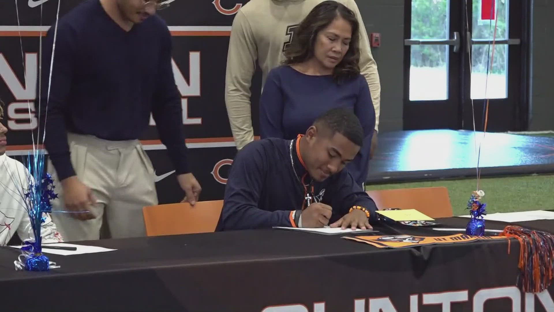 Several East Tennessee students signed offer letters Wednesday to play football!