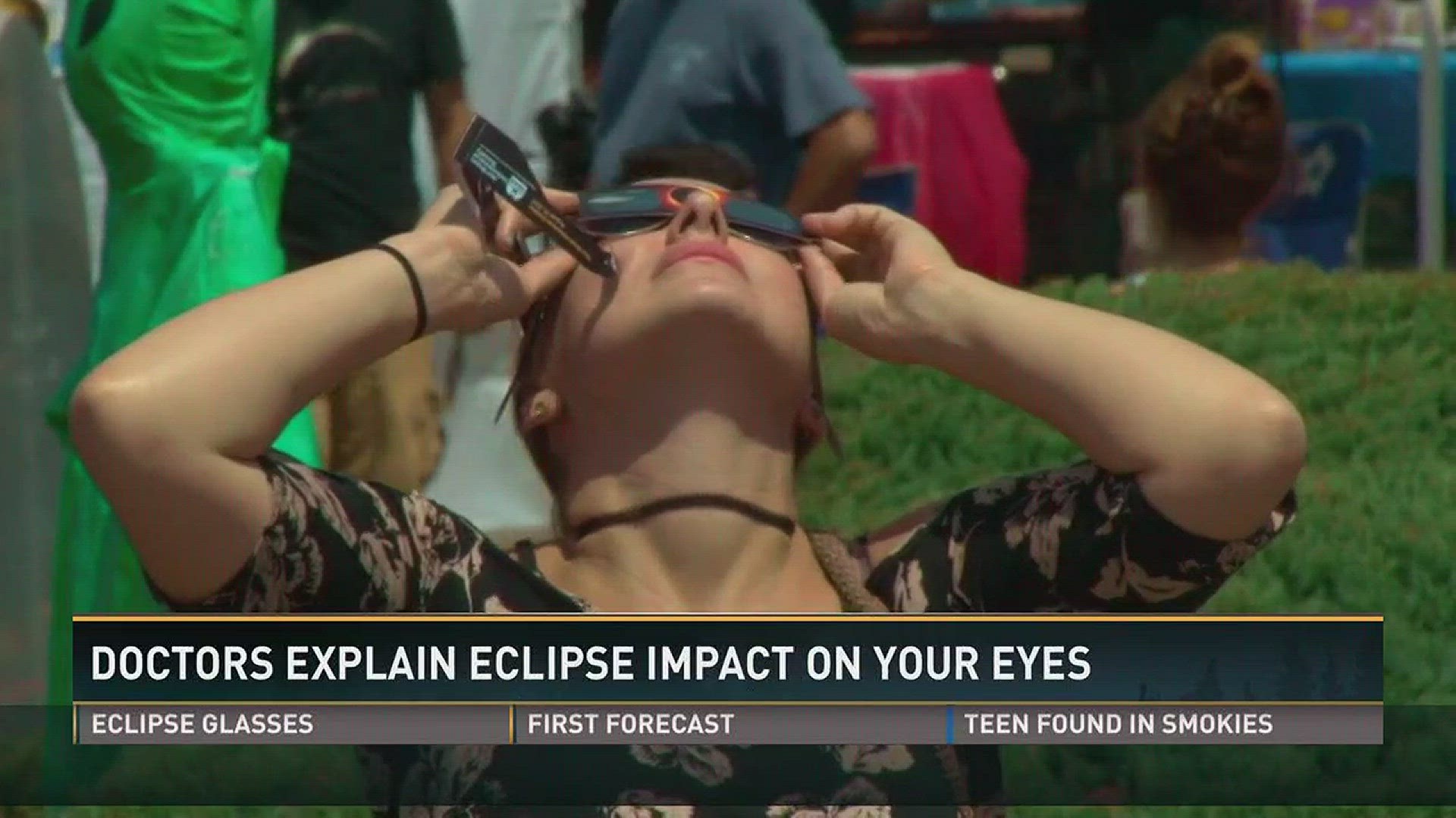 Staring at the sun can burn your eyes, but there are no pain sensors there, so how do you know if this happened to you while watching the eclipse?