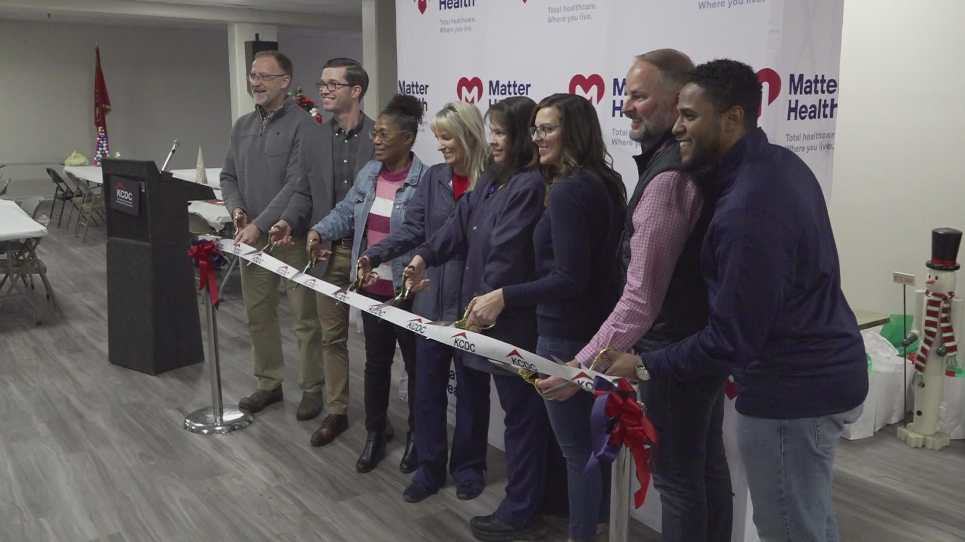 The new wellness center opened Wednesday at Cagle Terrace, an apartment complex in West Knoxville.