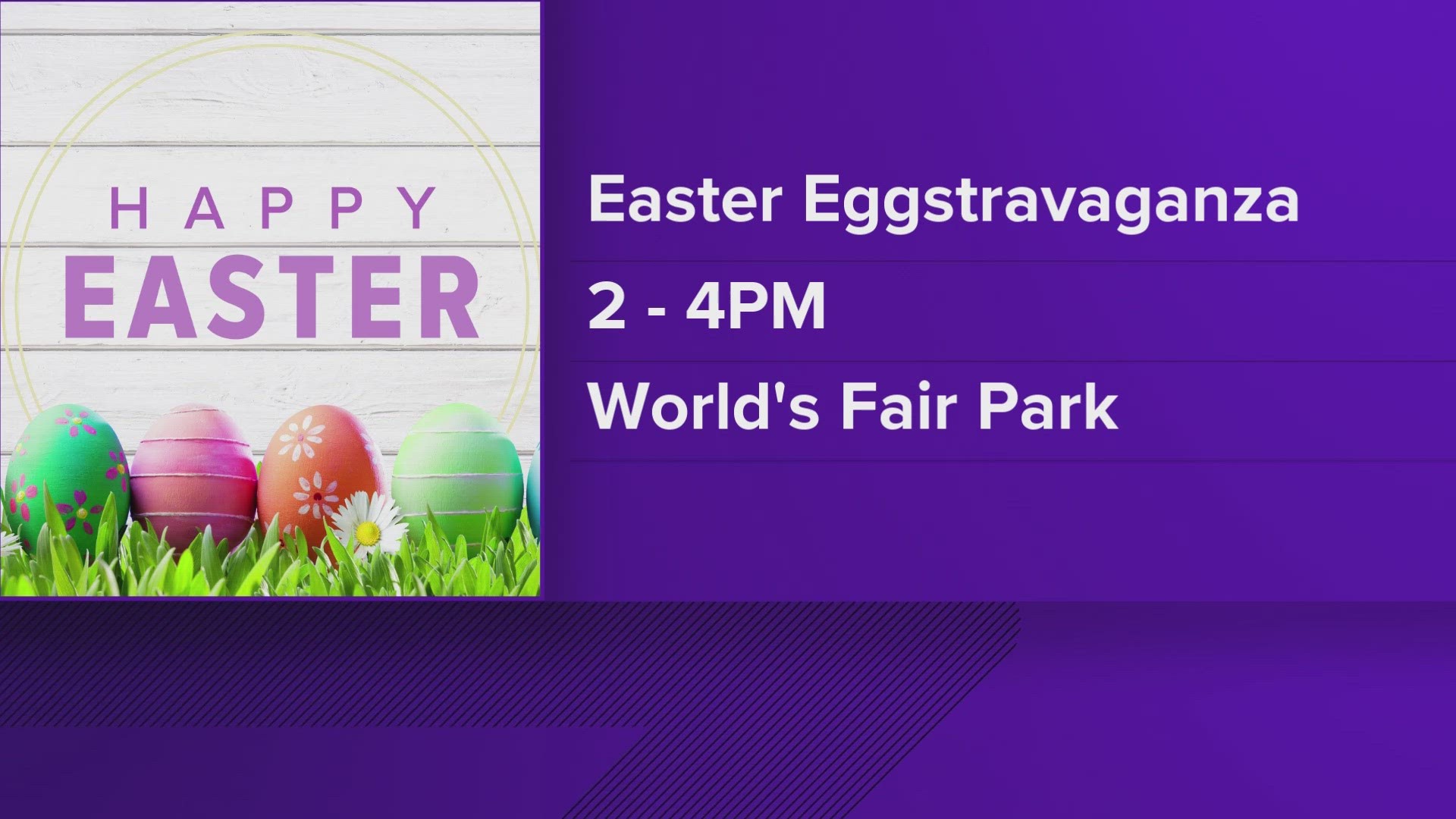 From an egg hunt in Ancient Lore Village to an Eggstravaganza, there are plenty of fun things to do!