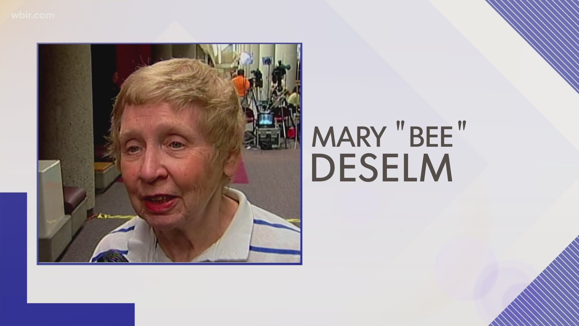 Mary "Bee" DeSelm was first elected to public office in the mid-'70s and served almost two decades as one of the first women on the county commission.