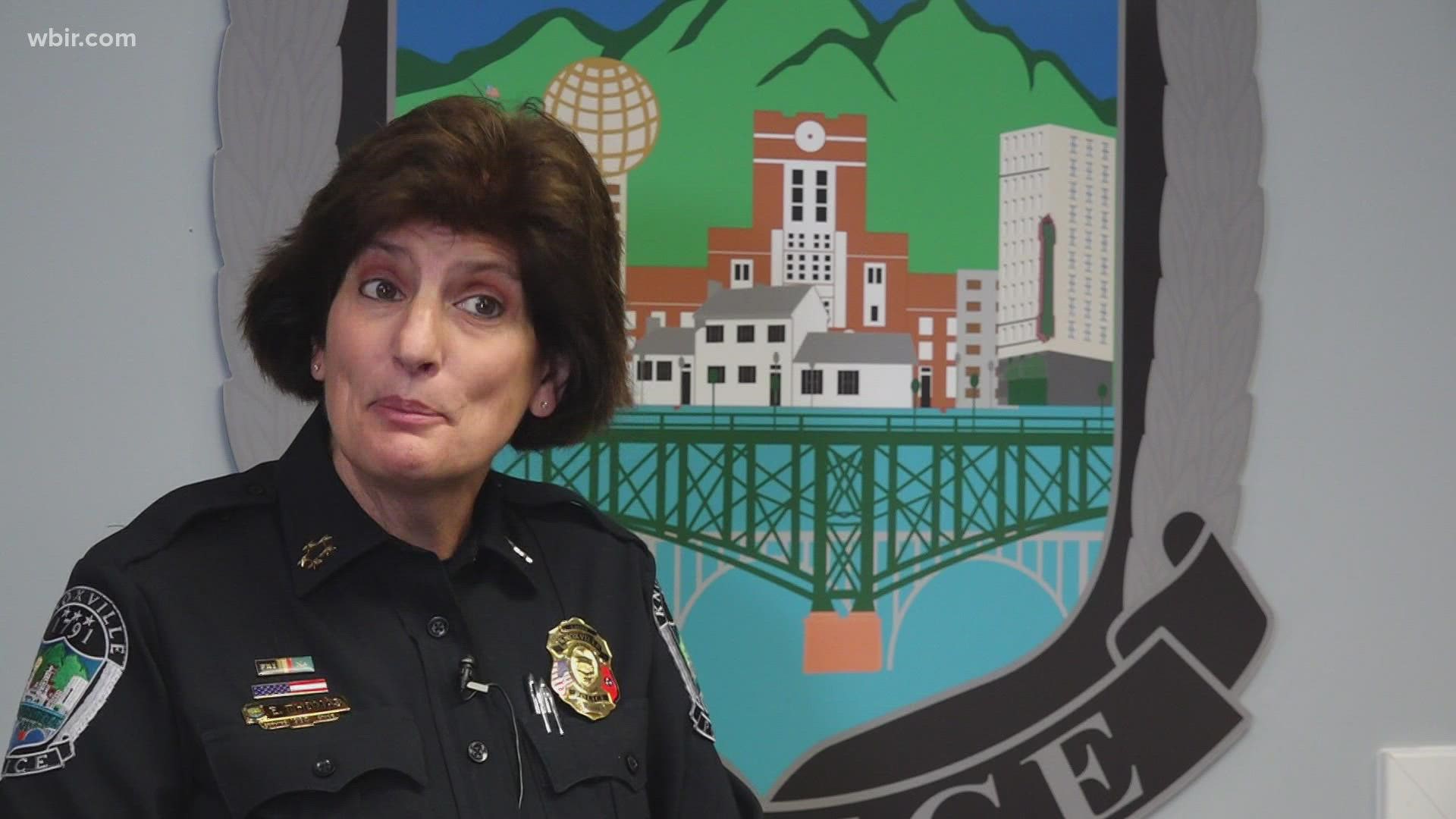 Chief Eve Thomas announced her resignation earlier this month.