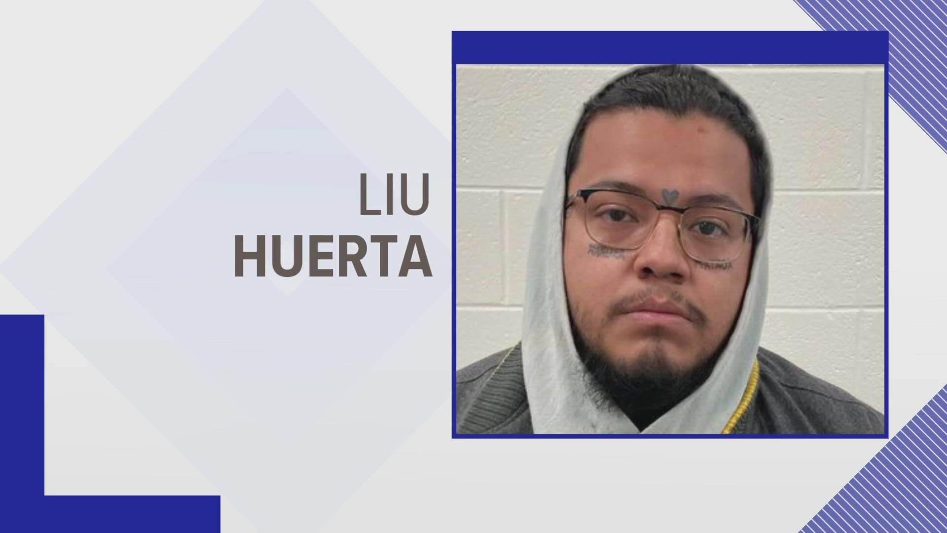 Suspect Liu Huerta is arrested after a shooting in Sweetwater left one person dead.