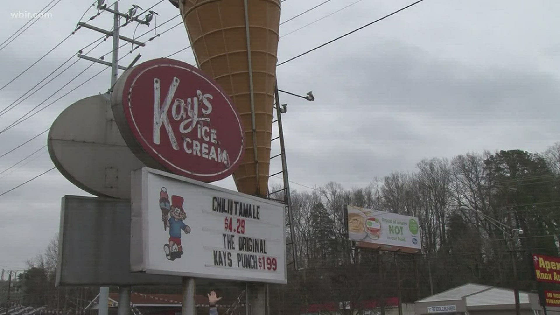 Kay's Ice Cream parlor closes its doors for the last time on Saturday.