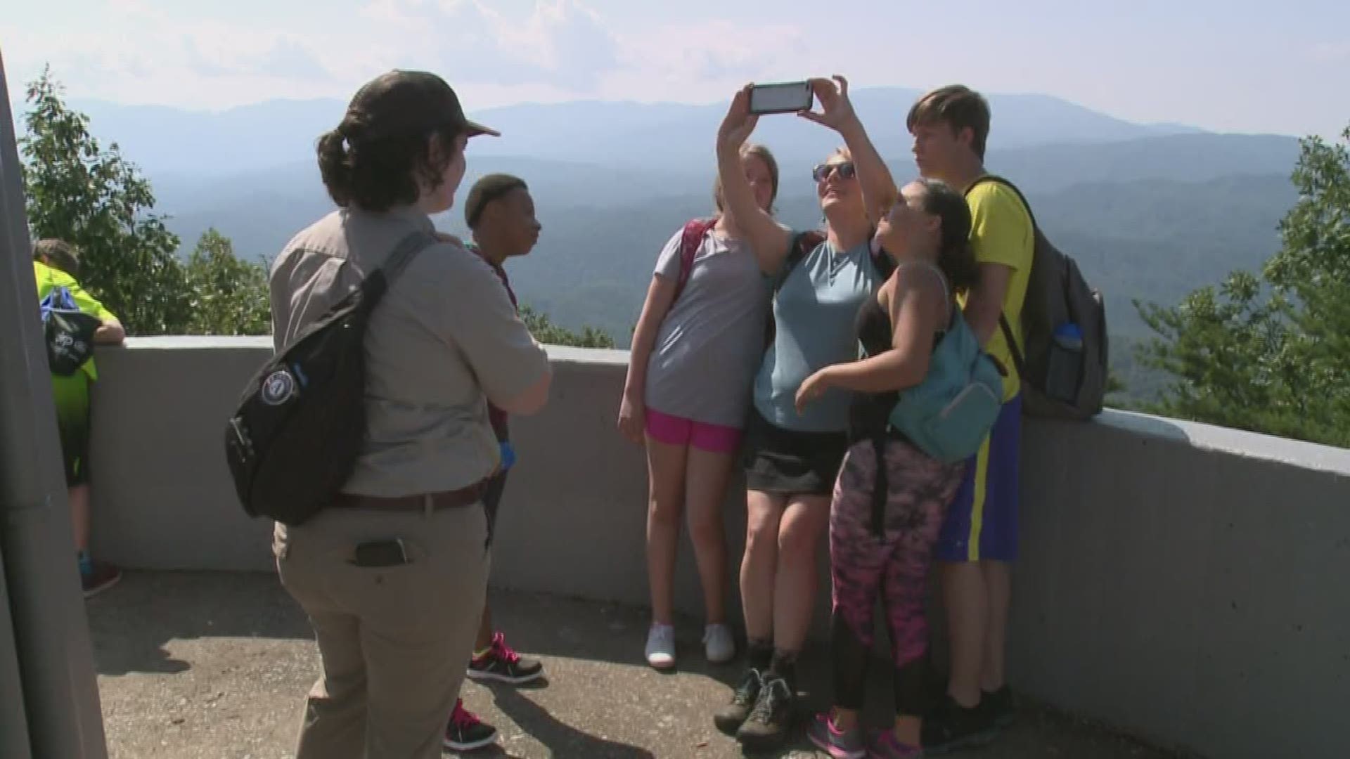 For many of the kids, it was their first visit to GSMNP.