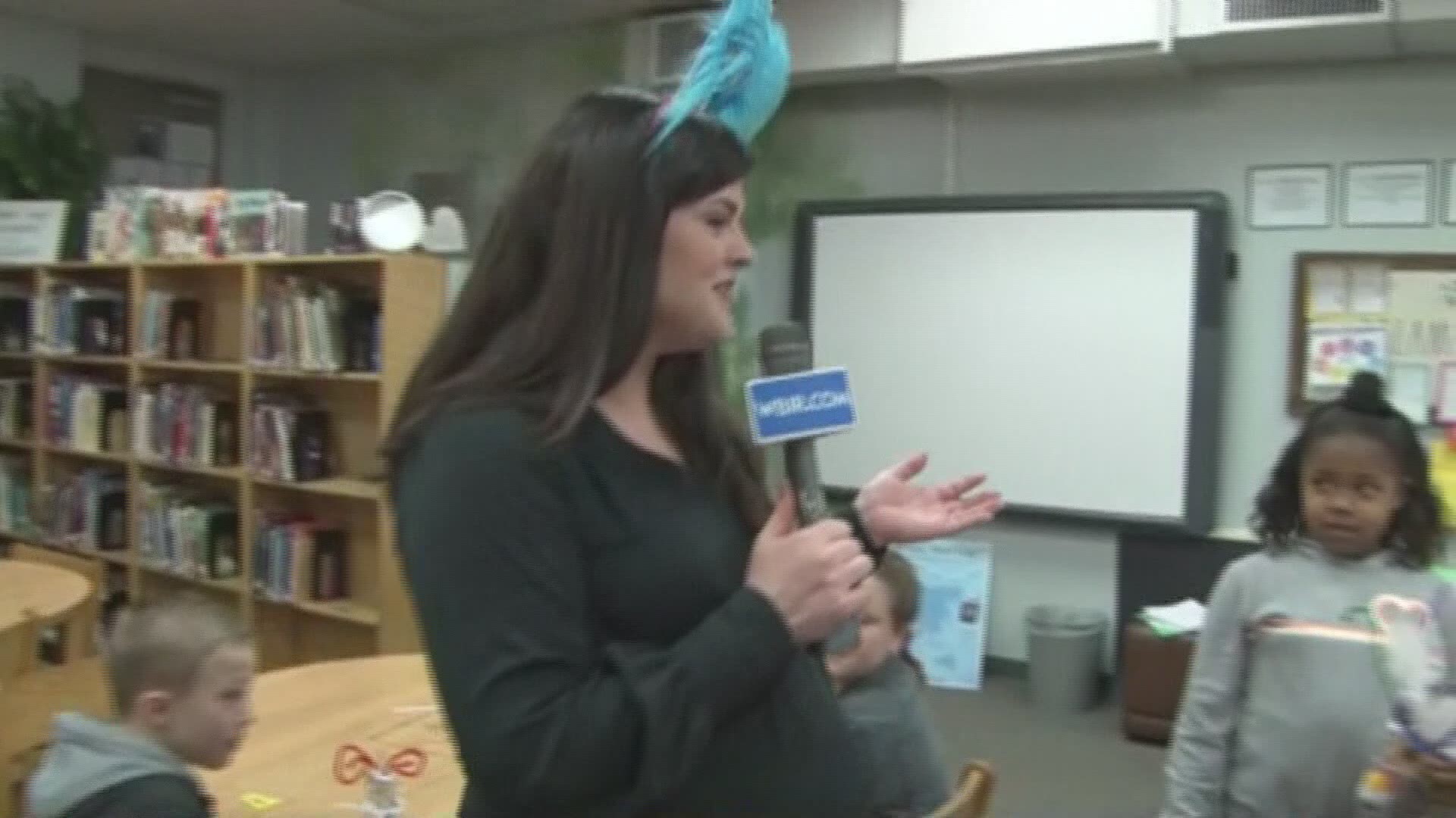 10News anchor Heather Waliga visited Heather Ritta Elementary to find out what makes the school so cool.