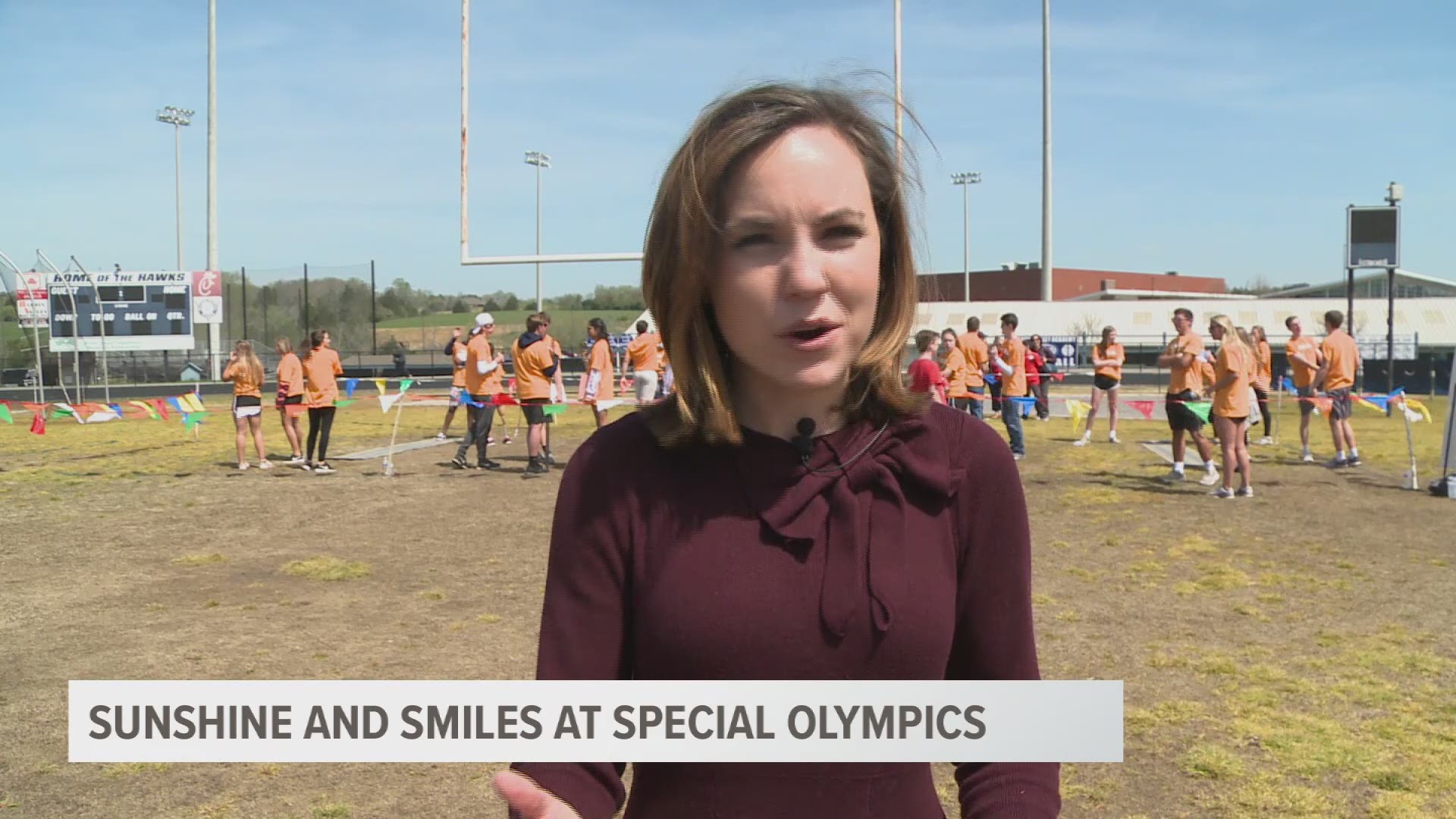 A look at the track and field competition for The Knoxville Special Olympics. April 11, 2018-4pm