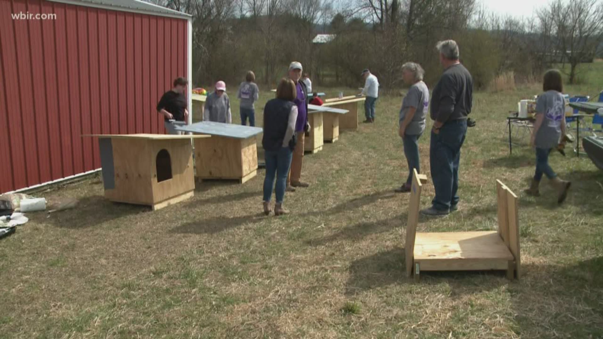 Pay it Forward: Blount County volunteers build homes for animals in need |  