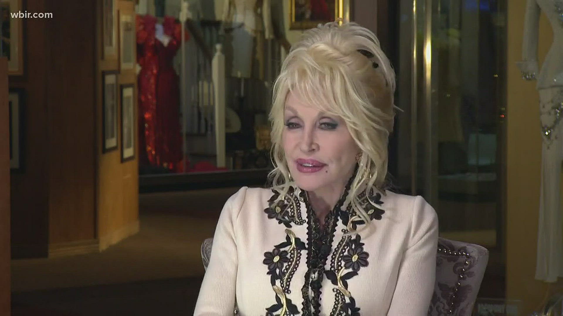 Dolly Parton says they are still working on the script for the movie based on one of her favorite songs, but it's not perfect yet and she's picky.