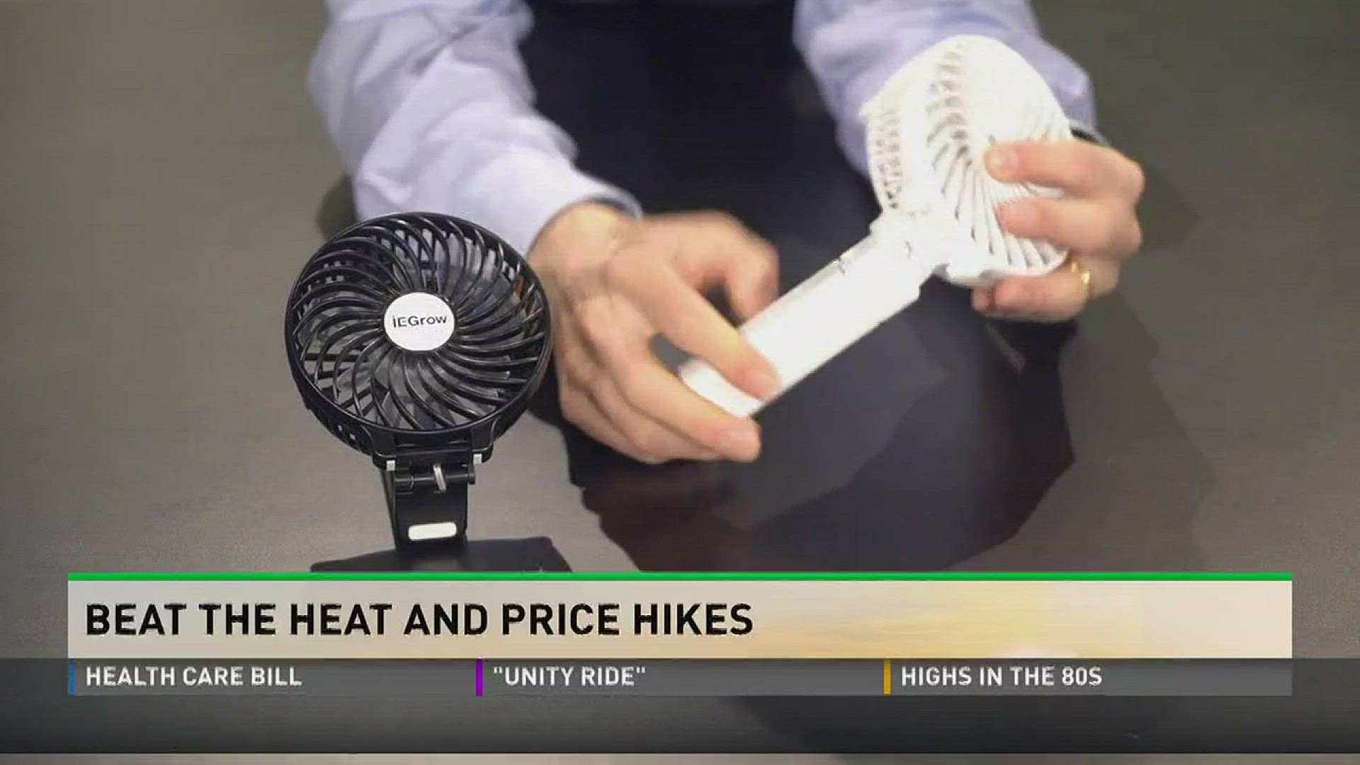 Matt Granite finds way to beat the heat without breaking the bank.